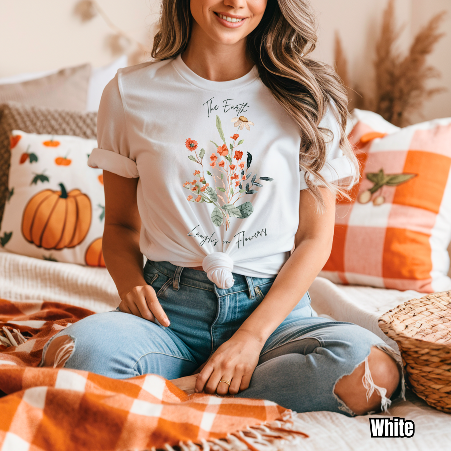 The Earth Laughs in Flowers Tee