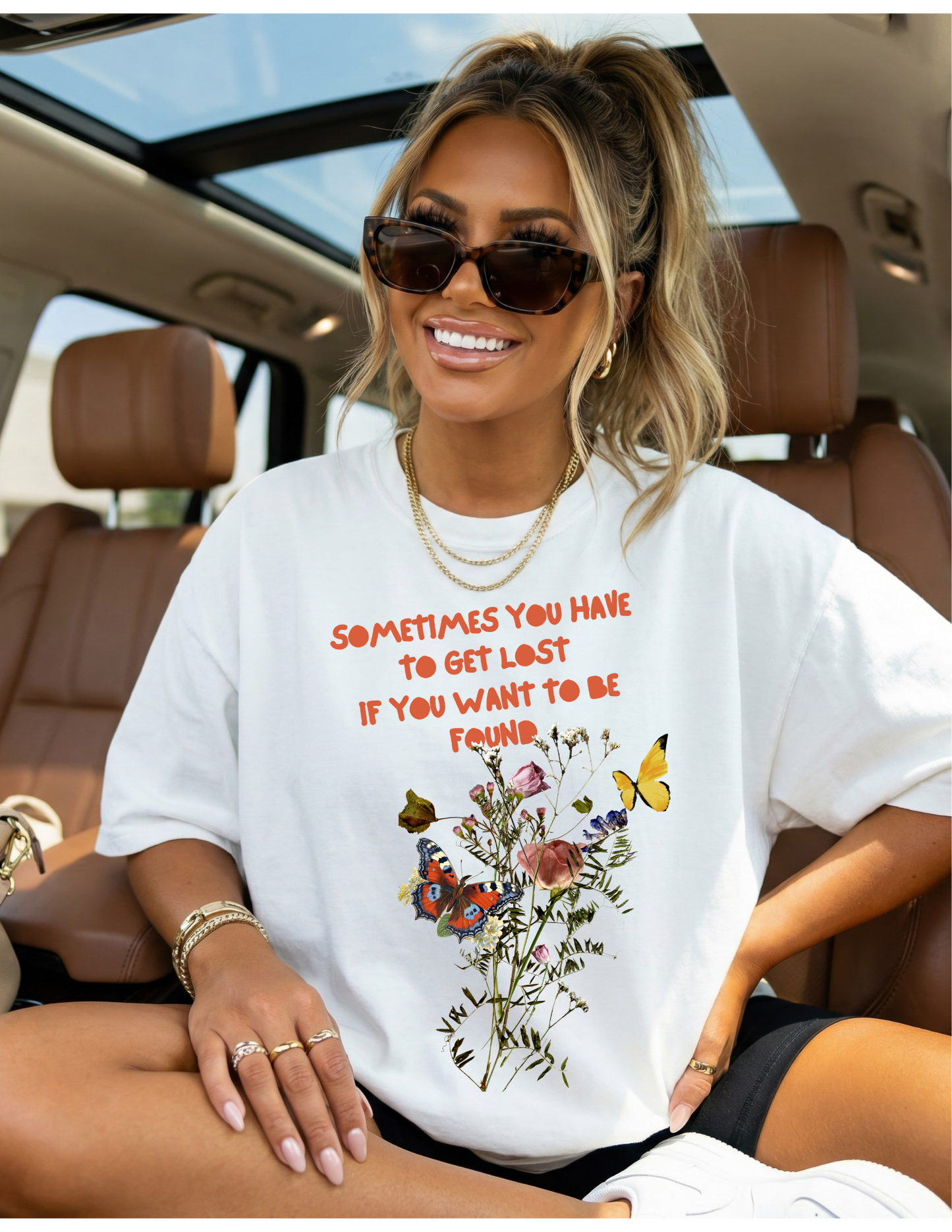 Sometimes You Gotta Get Lost If you Want To Be Found Graphic Tee