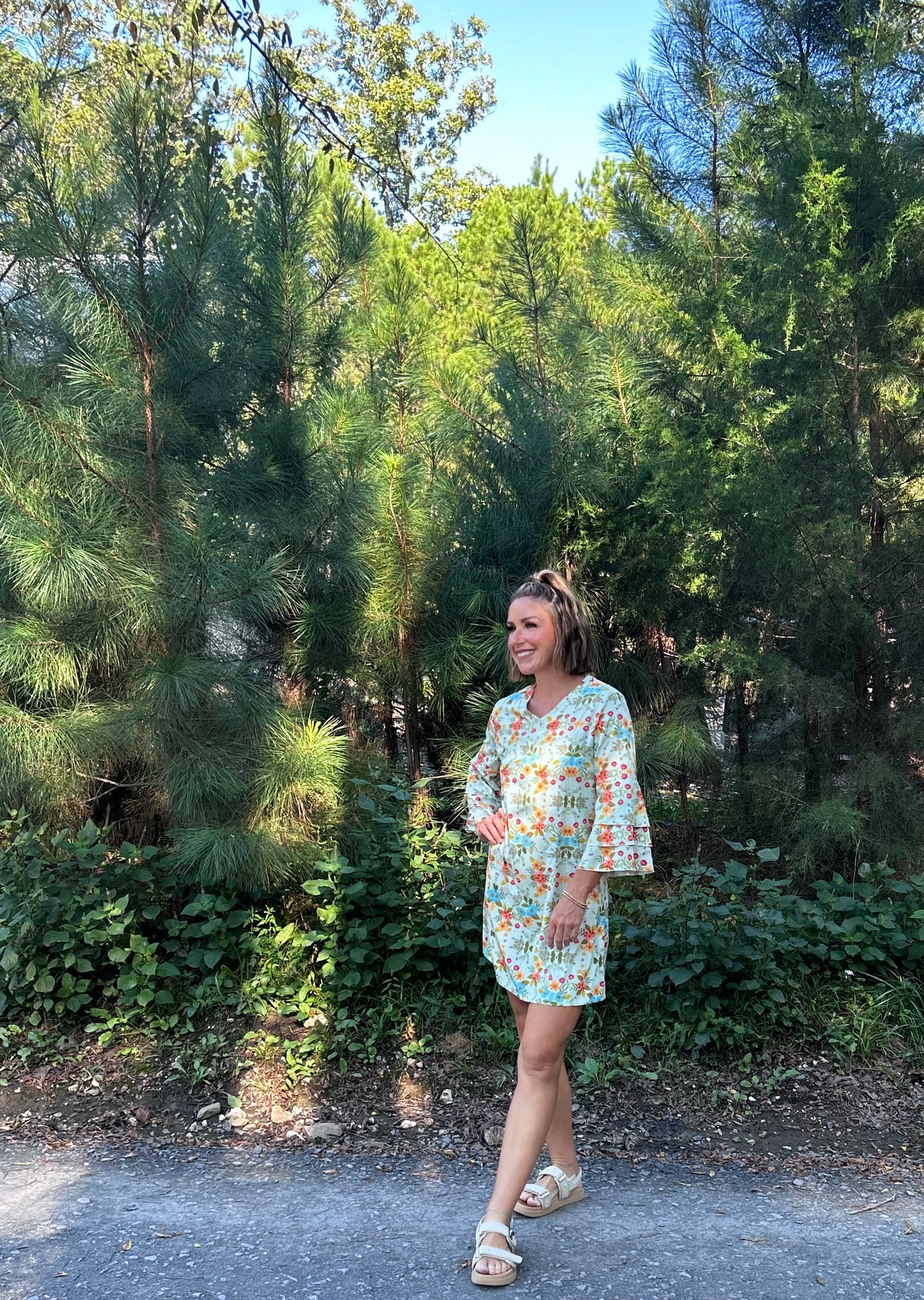 Meadow Tiered Sleeve Dress