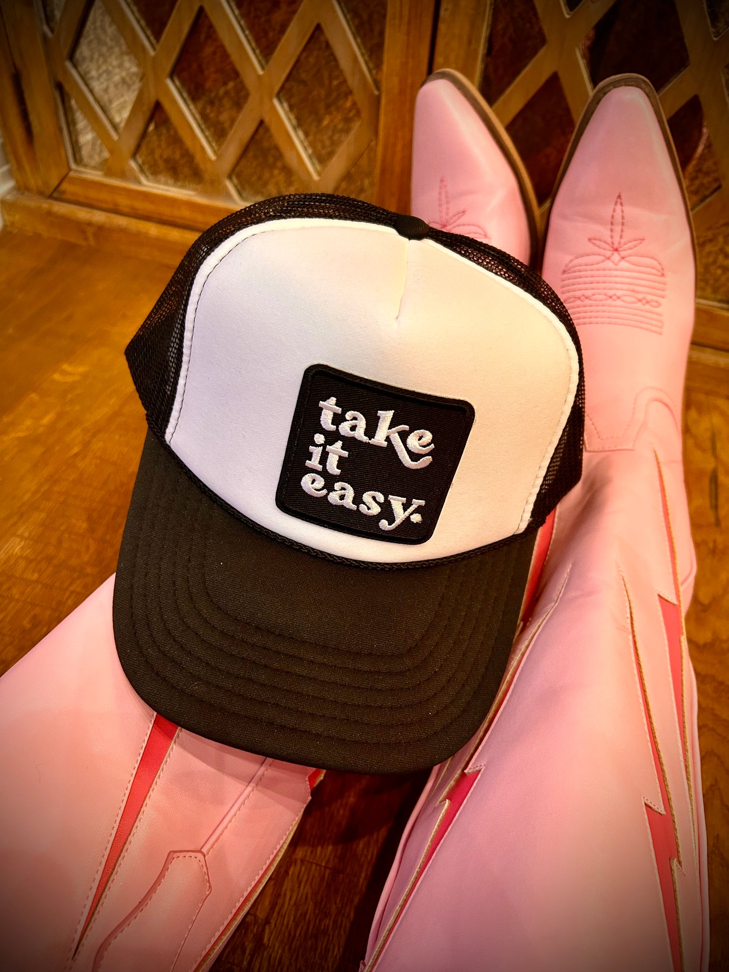“Take It Easy” Trucker Hat