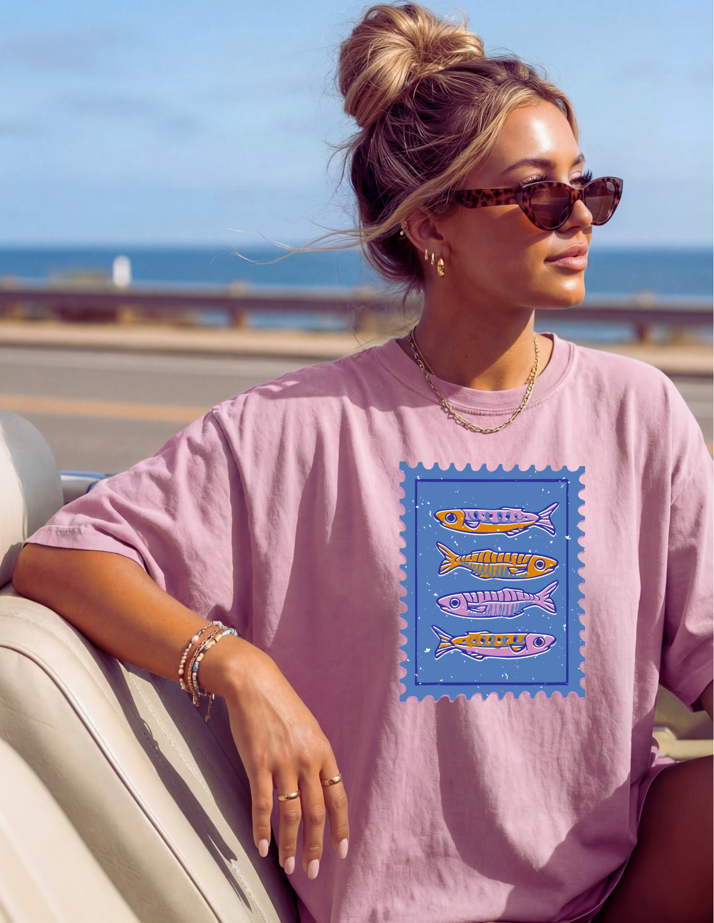 Summer Sardines Graphic Tee