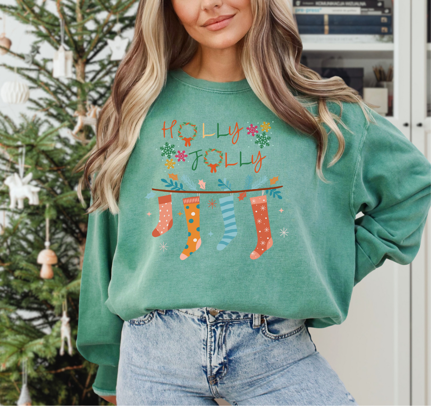 Holly Jolly Christmas Sweatshirt