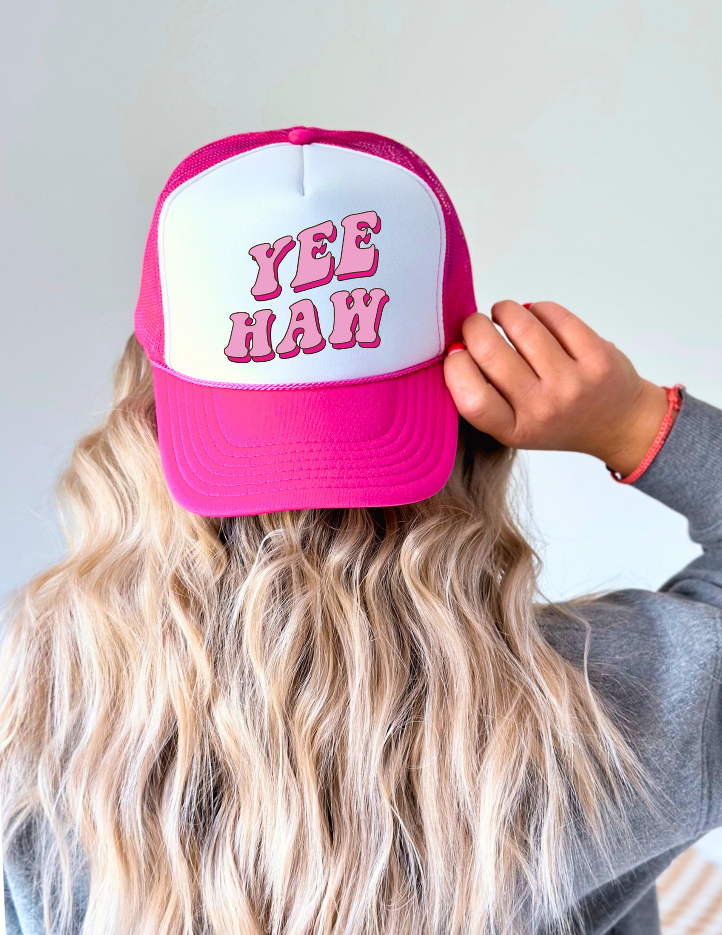"Yee Haw" Mama Ladies Trucker Hat