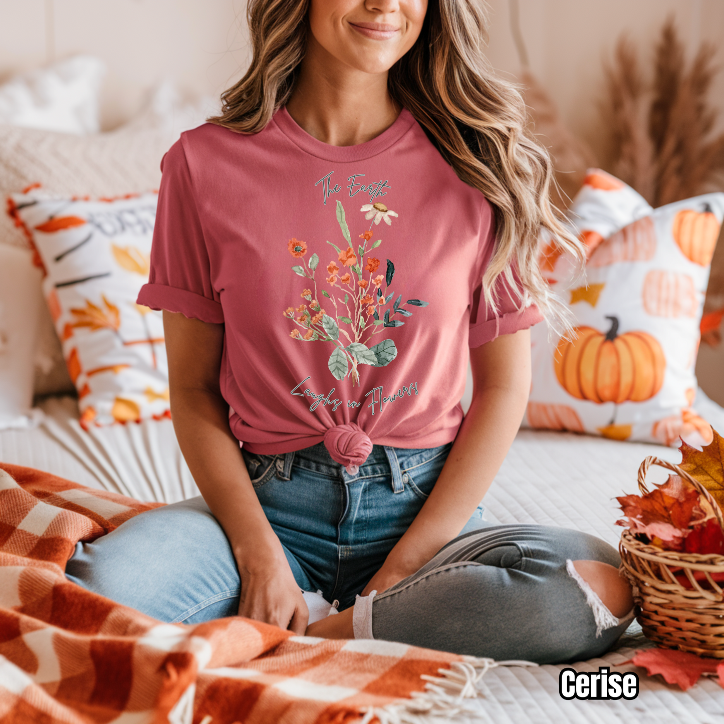 The Earth Laughs in Flowers Tee