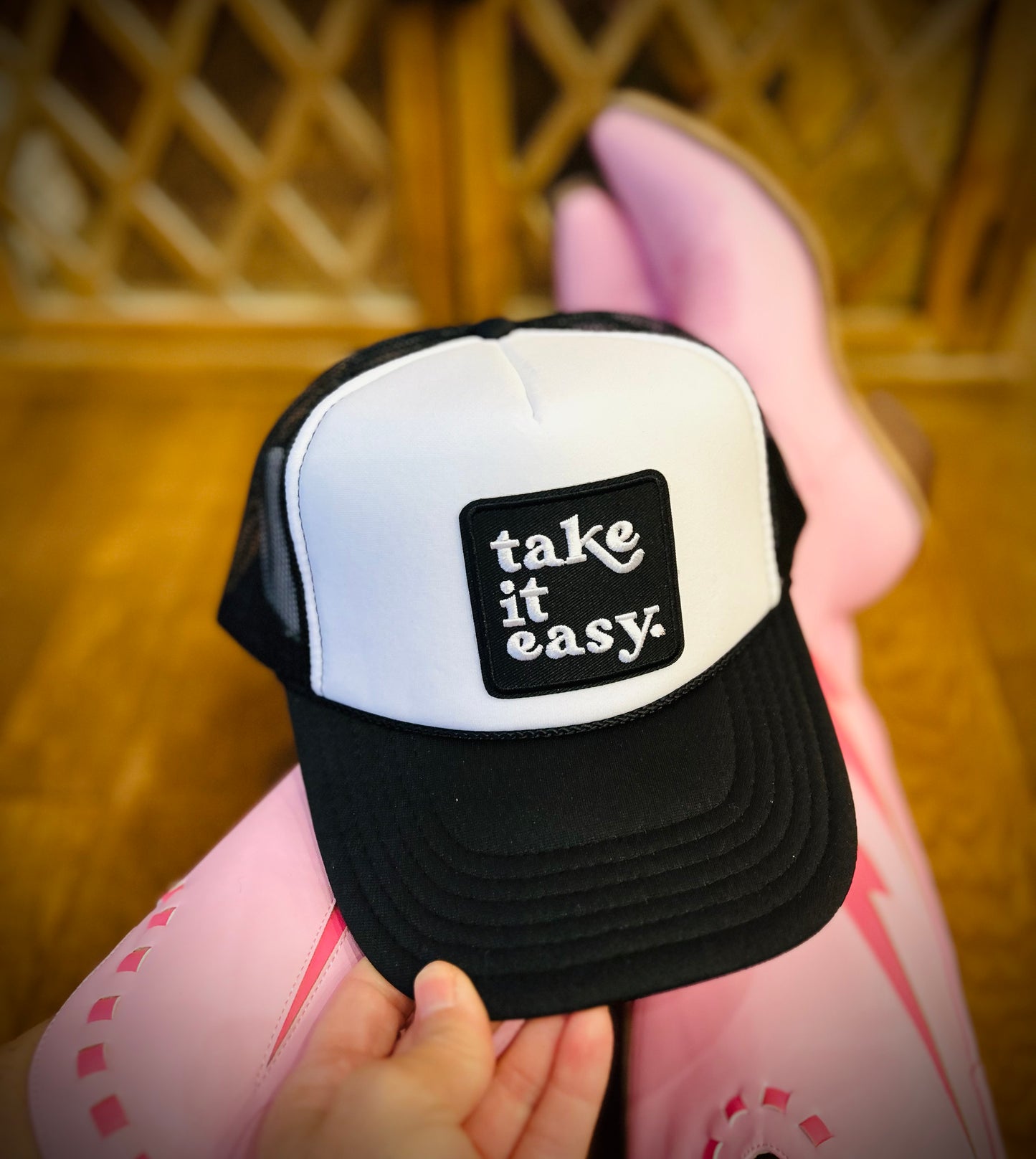 “Take It Easy” Trucker Hat