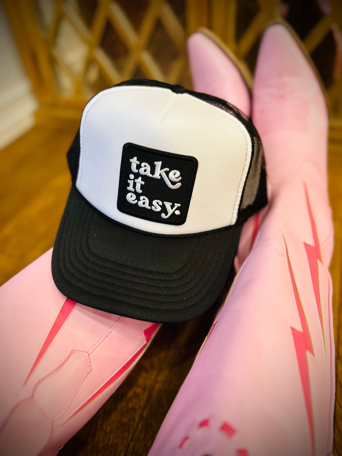 “Take It Easy” Trucker Hat