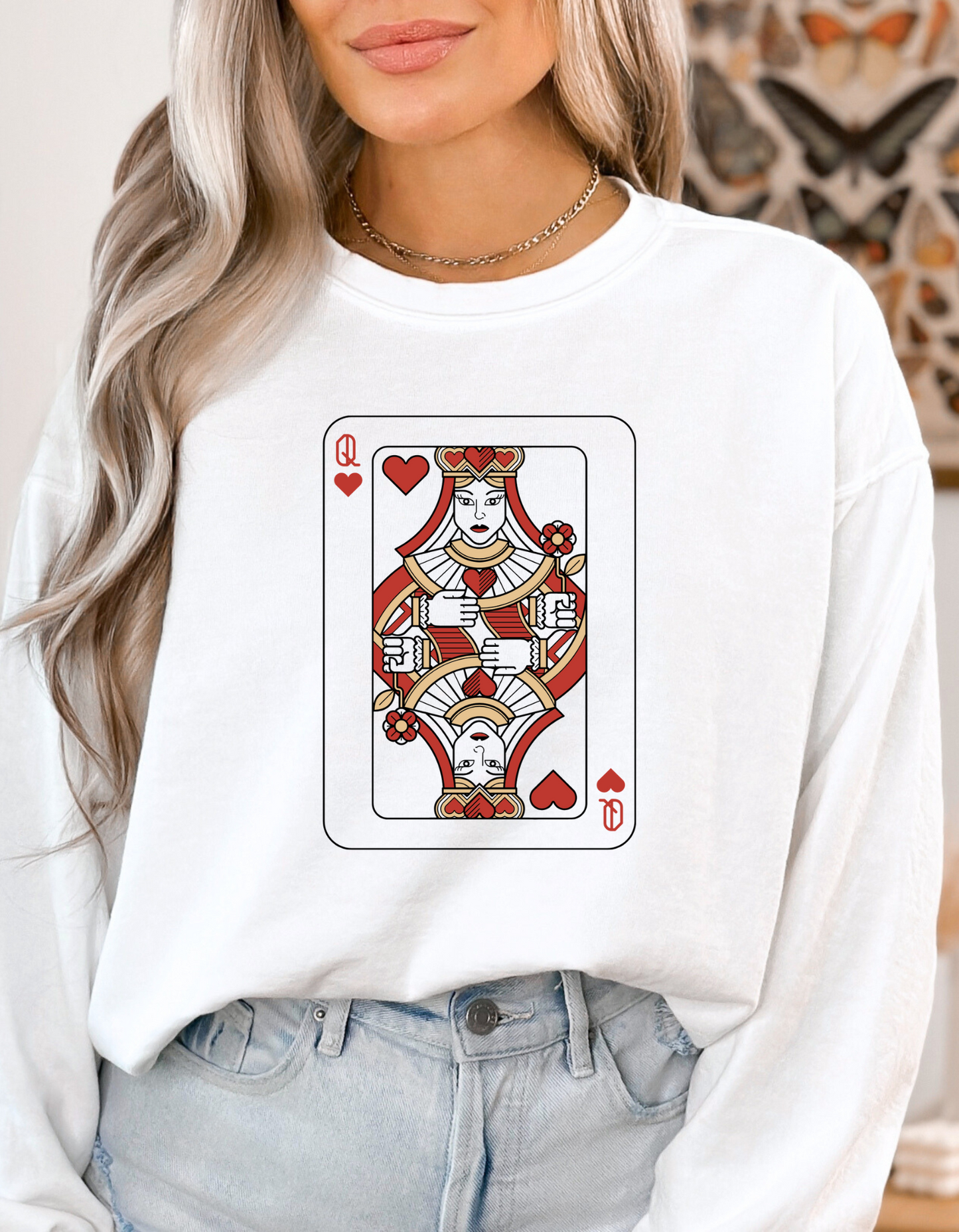 Queen of Hearts Sweatshirt