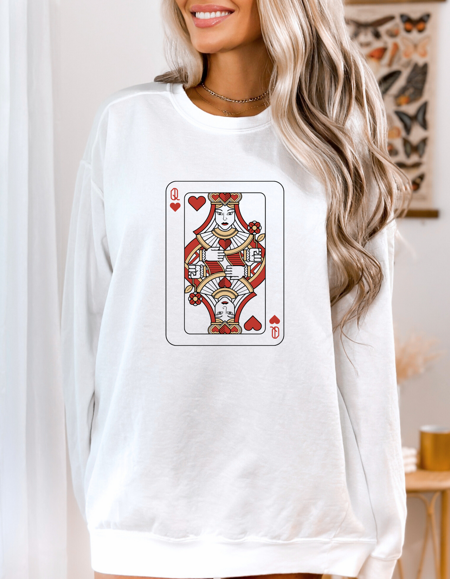 Queen of Hearts Sweatshirt