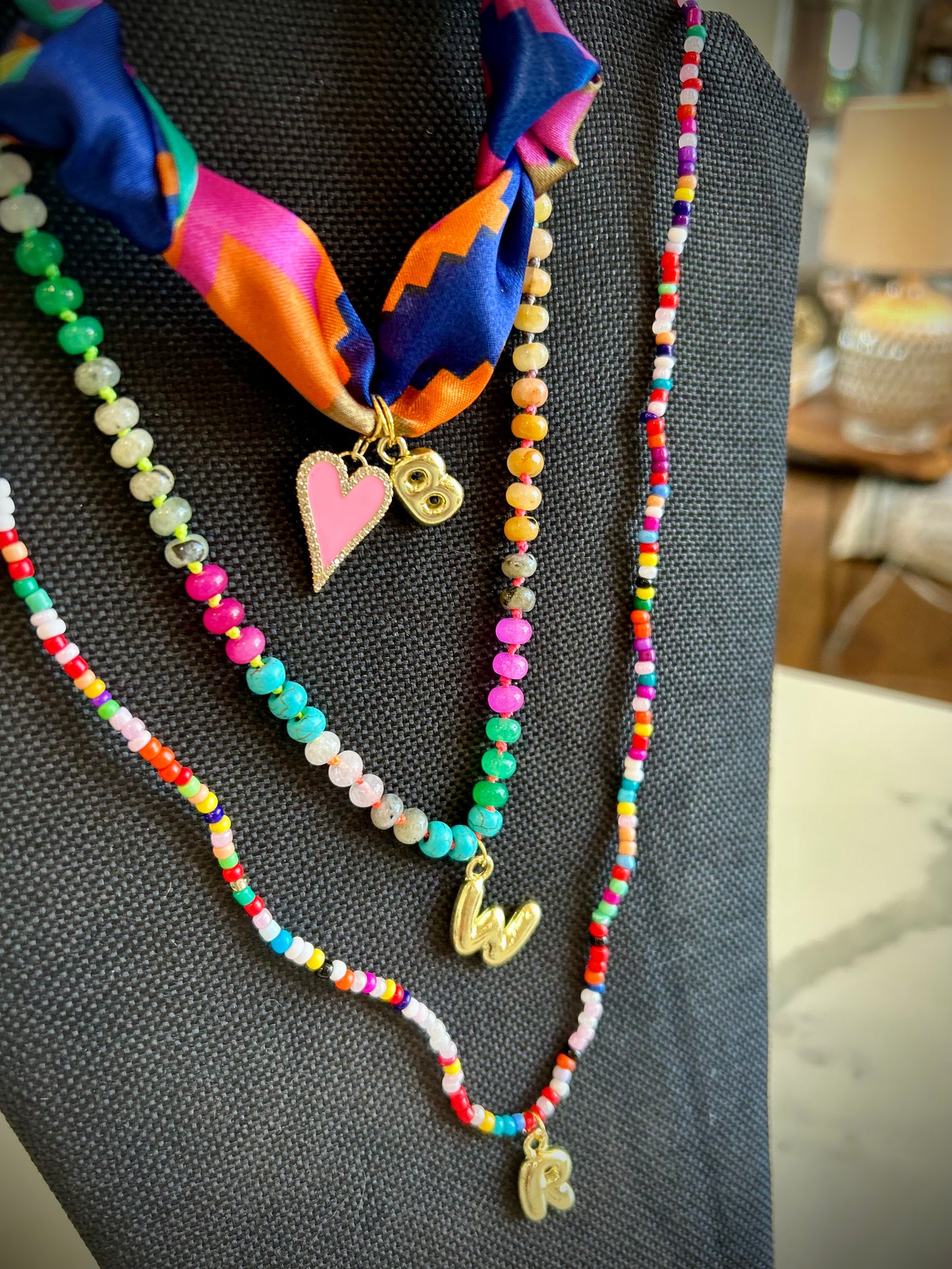 Bandana Scarf Necklaces