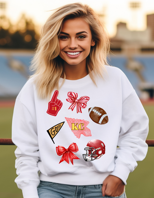 Kansas City Sticker Sweatshirt