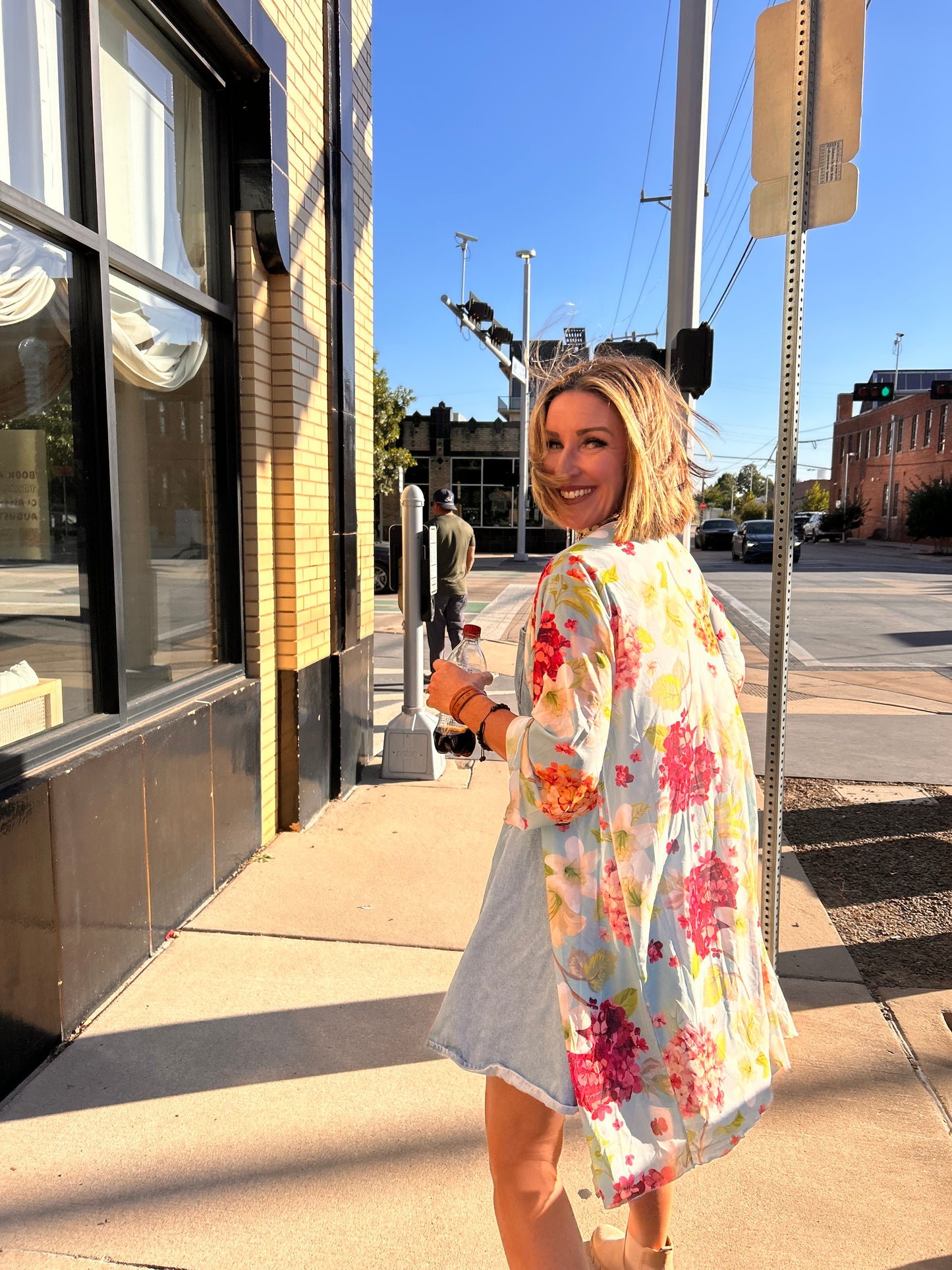 Fall Hydrangea Kimono