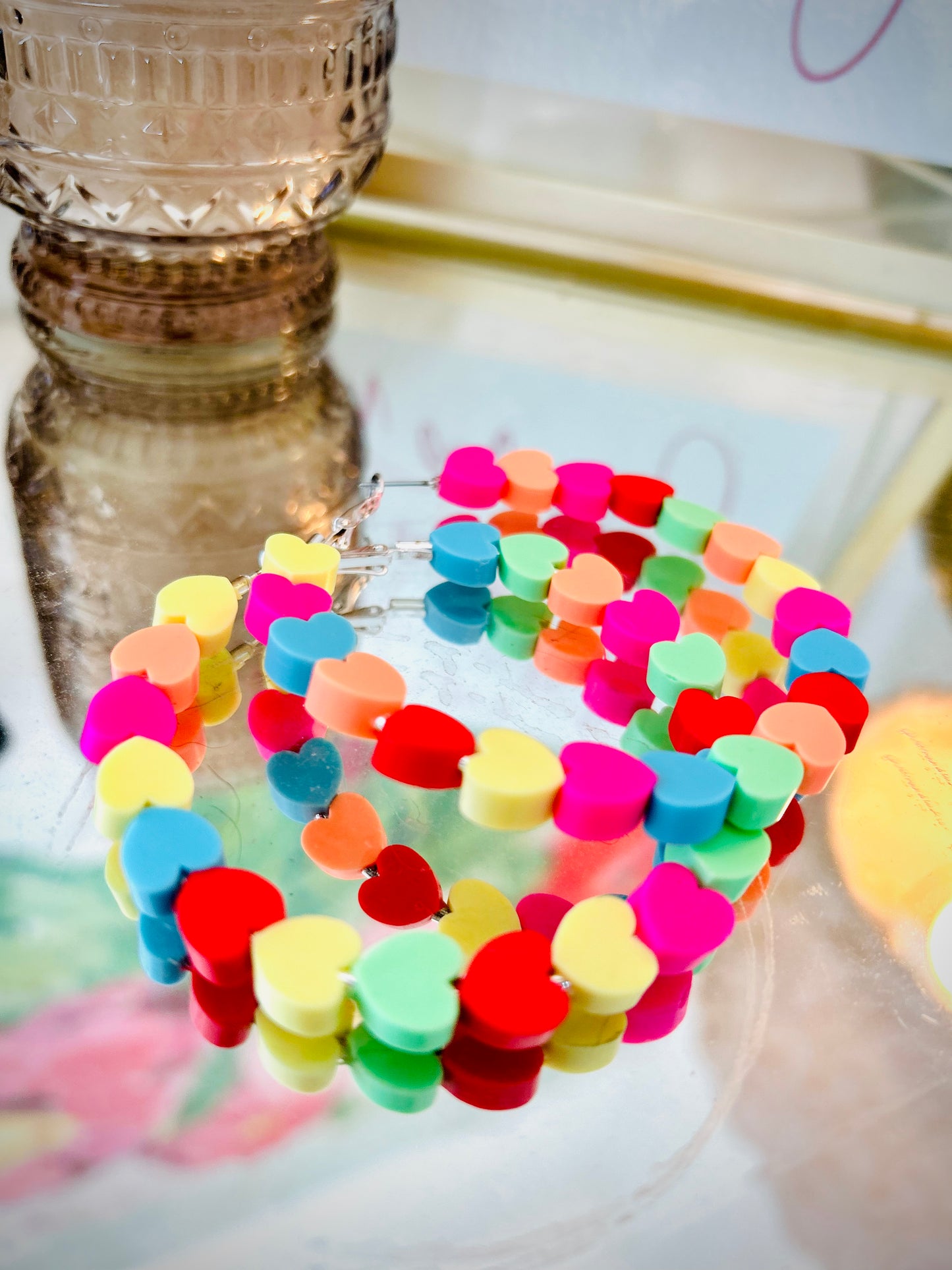 Heartfelt Hoop Earrings