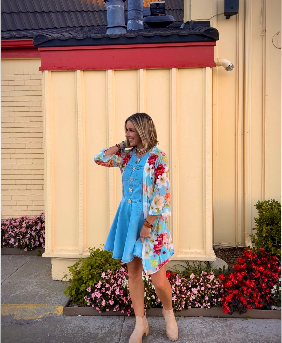 Fall Hydrangea Kimono