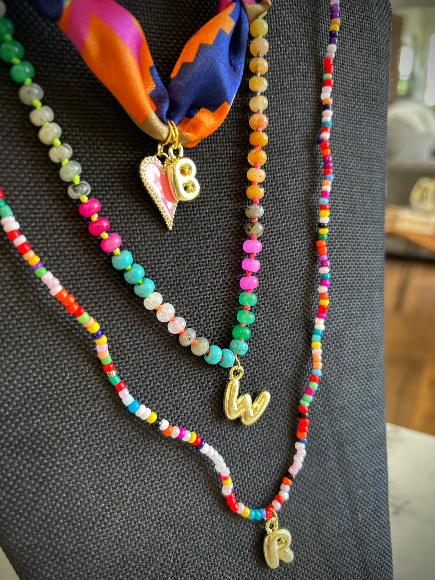 Gemstone Necklace Set