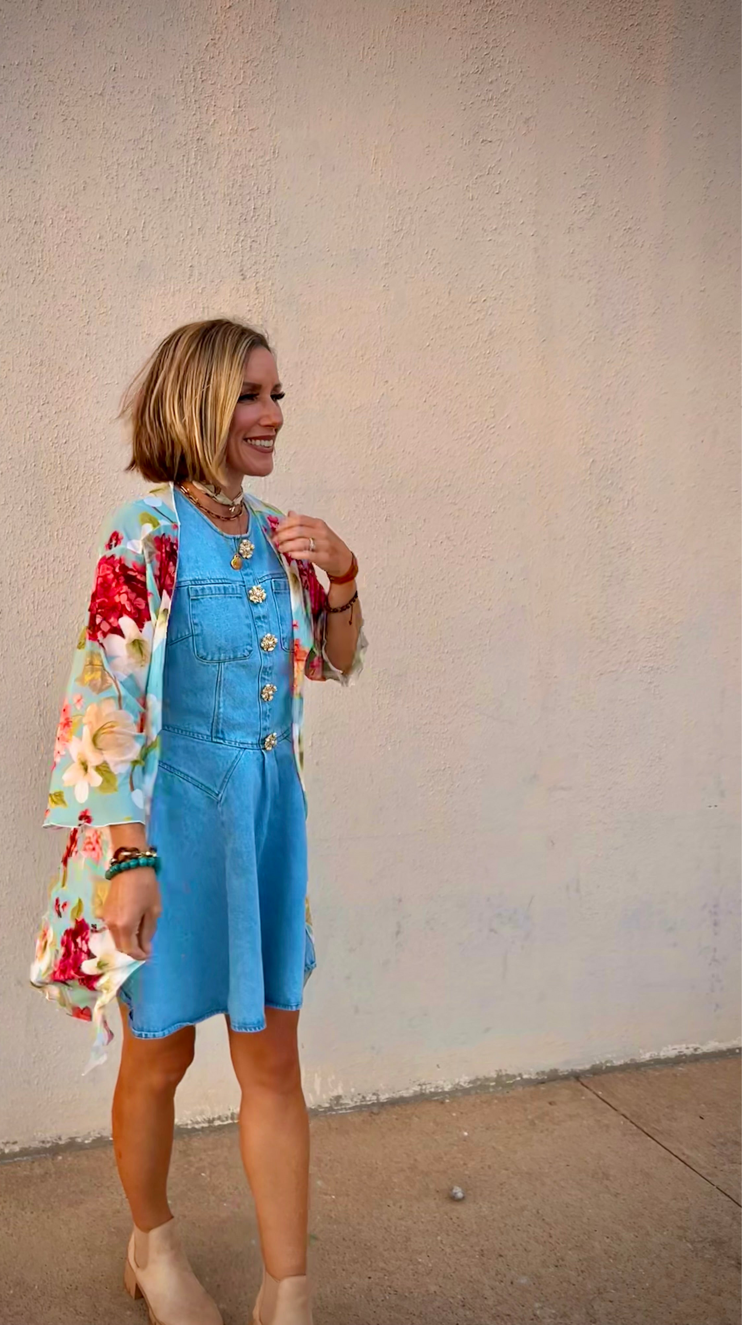 Fall Hydrangea Kimono