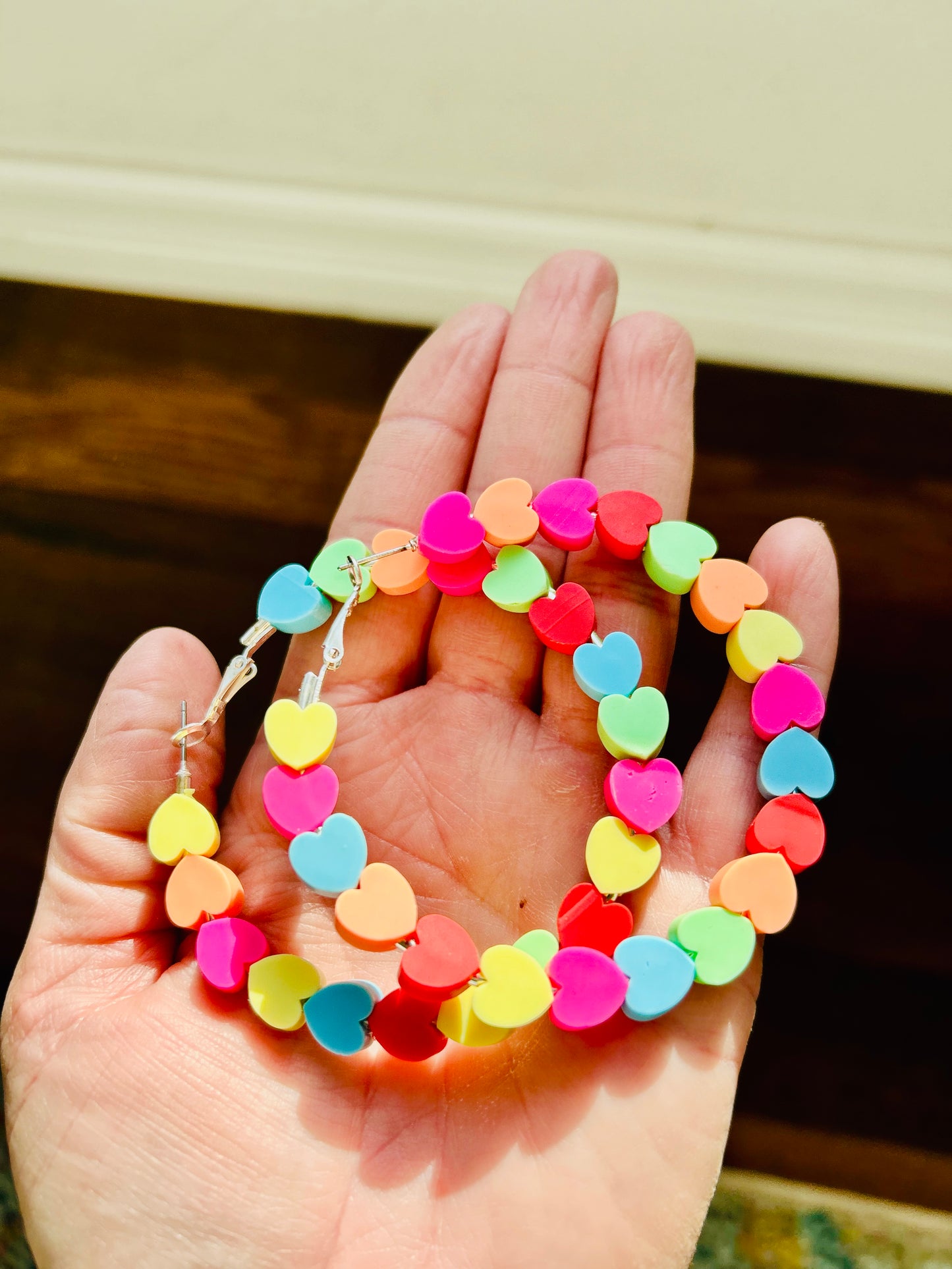 Heartfelt Hoop Earrings