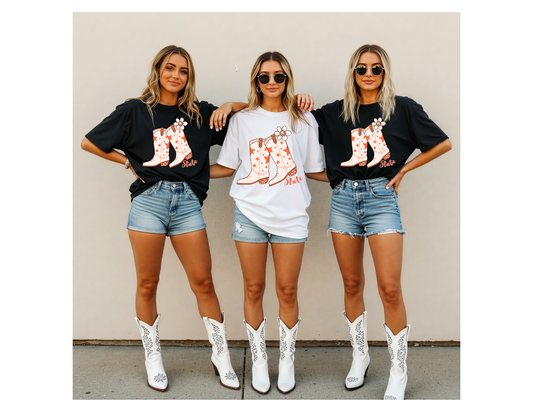 "State" Boots Graphic Tee