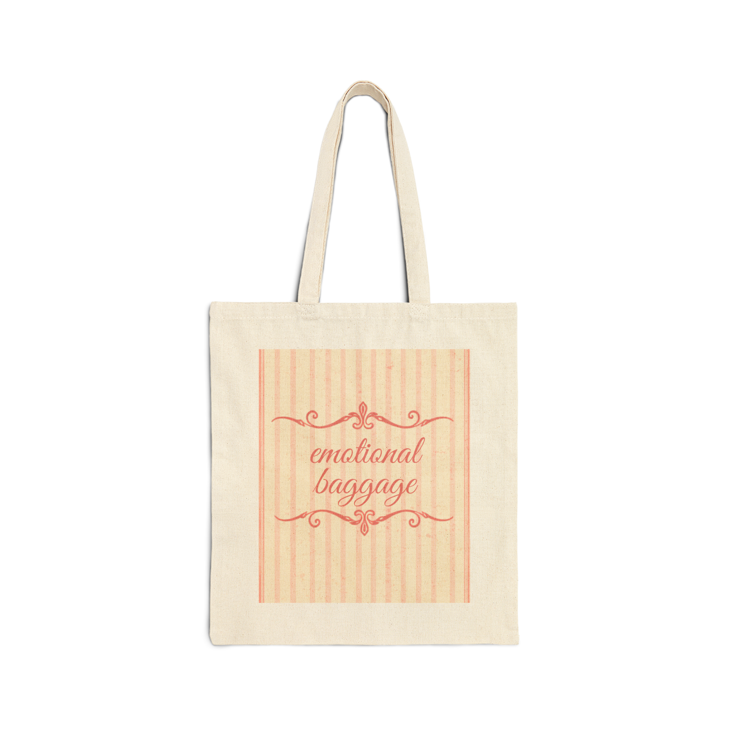 Emotional Baggage Canvas Tote Bag
