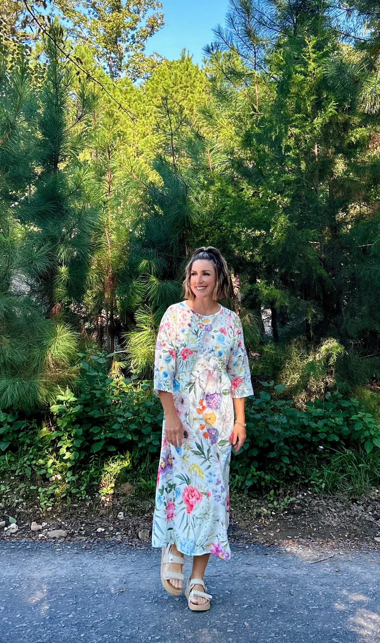 Fields of Bliss Floral Dress