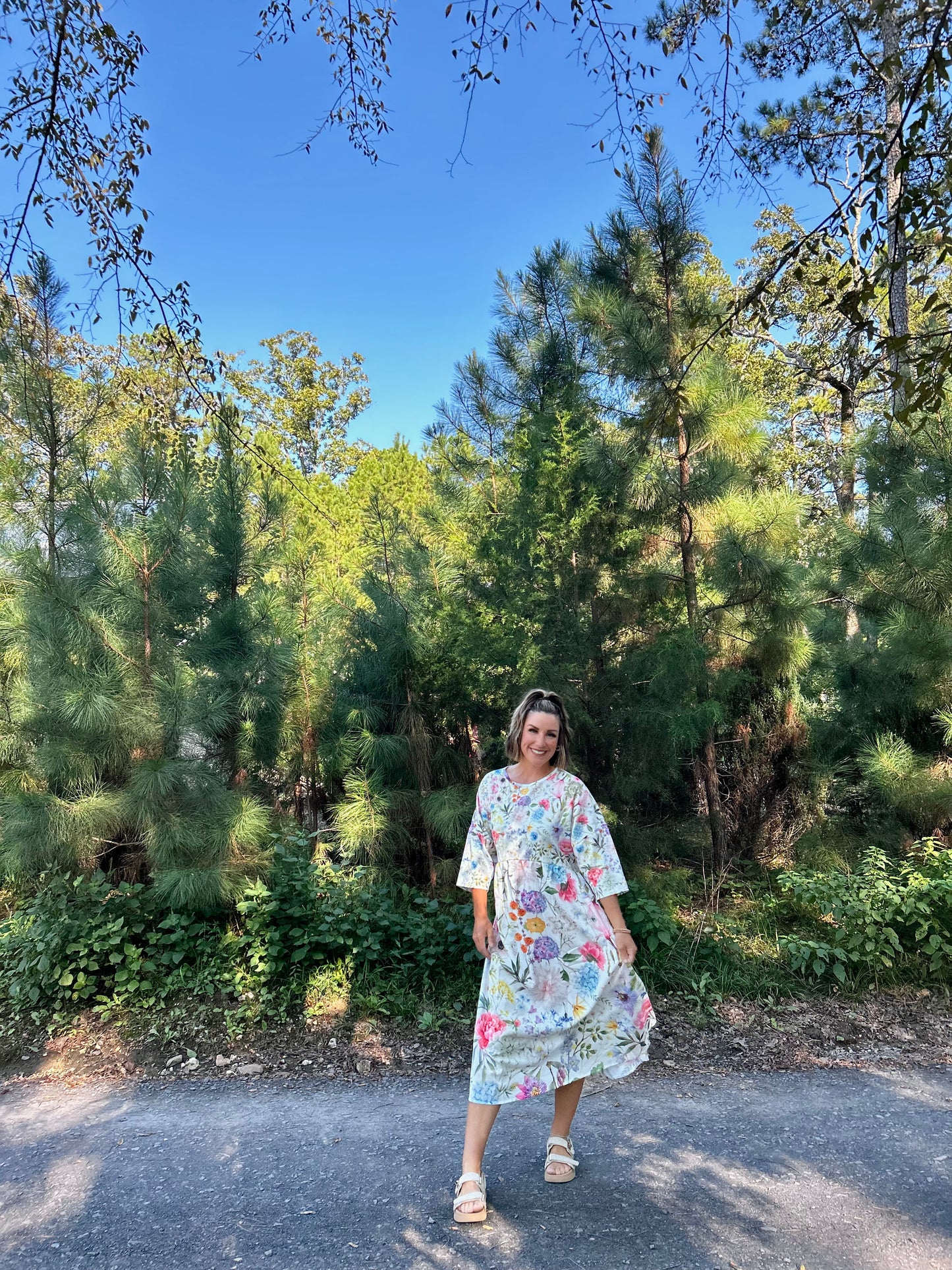 Fields of Bliss Floral Dress