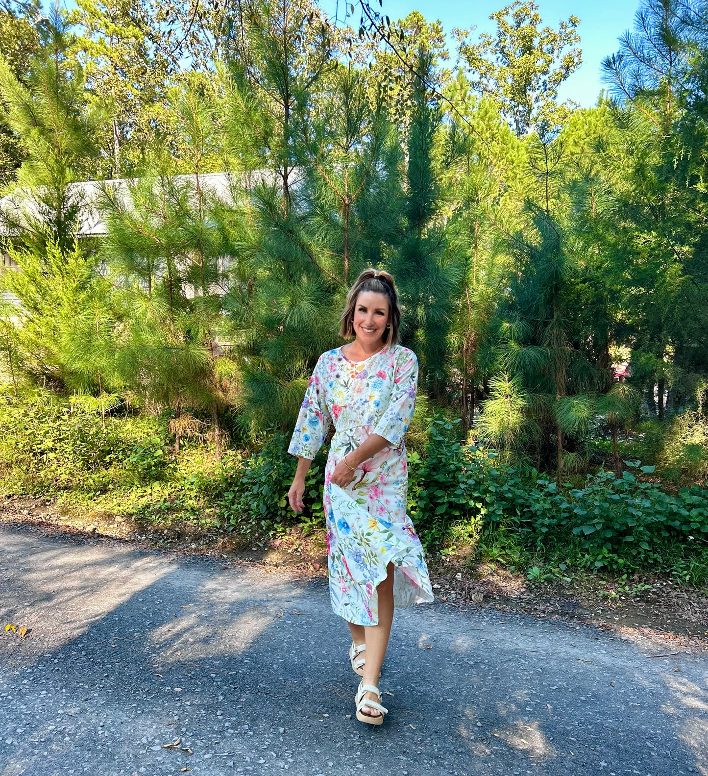 Fields of Bliss Floral Dress