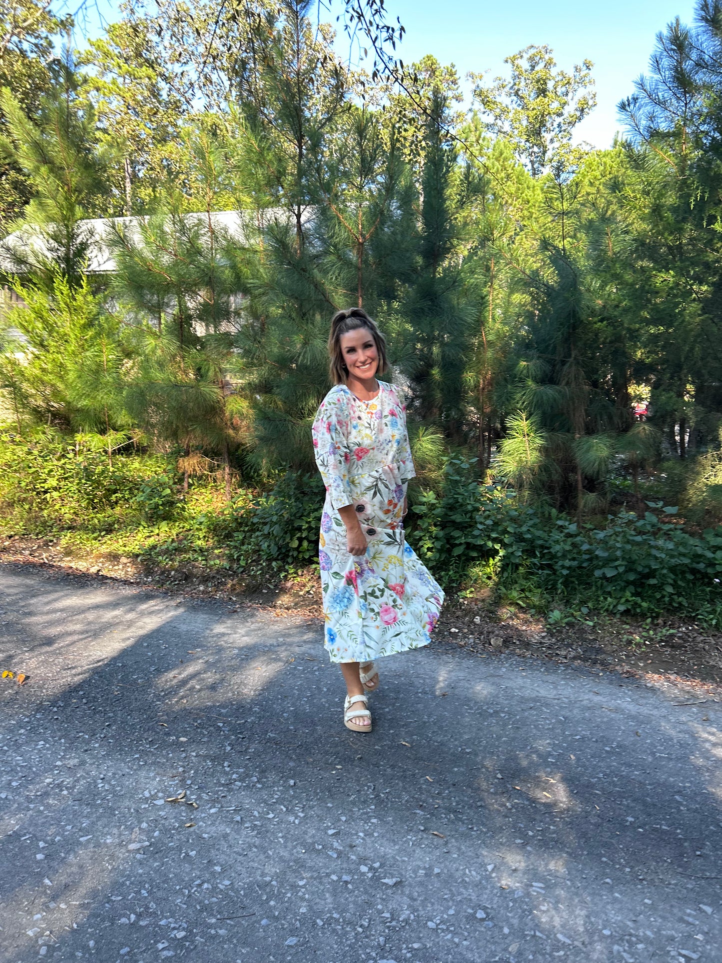 Fields of Bliss Floral Dress