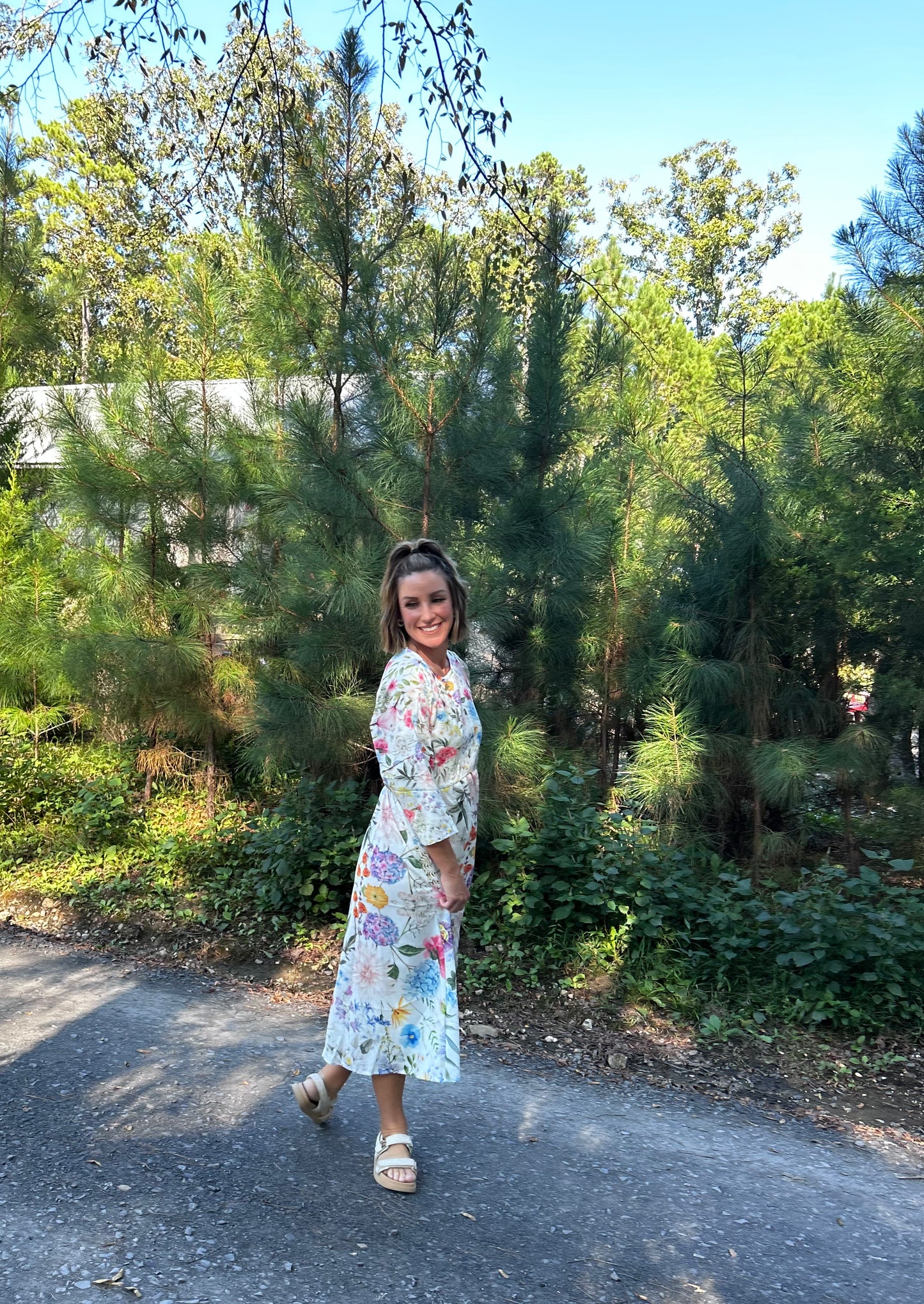 Fields of Bliss Floral Dress