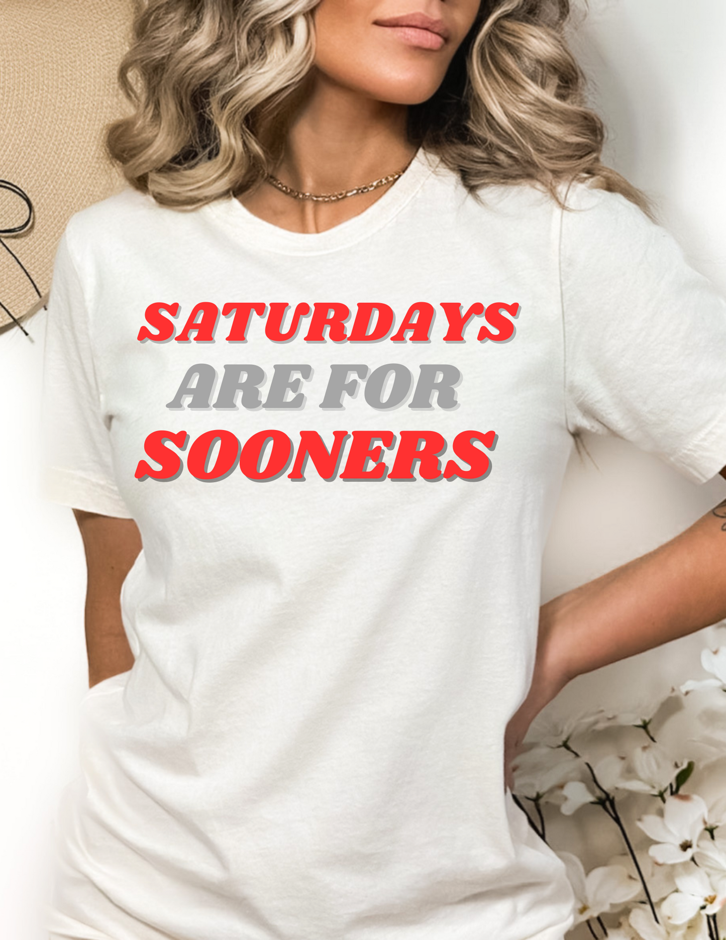 Saturdays Are For Sooners Graphic Tee