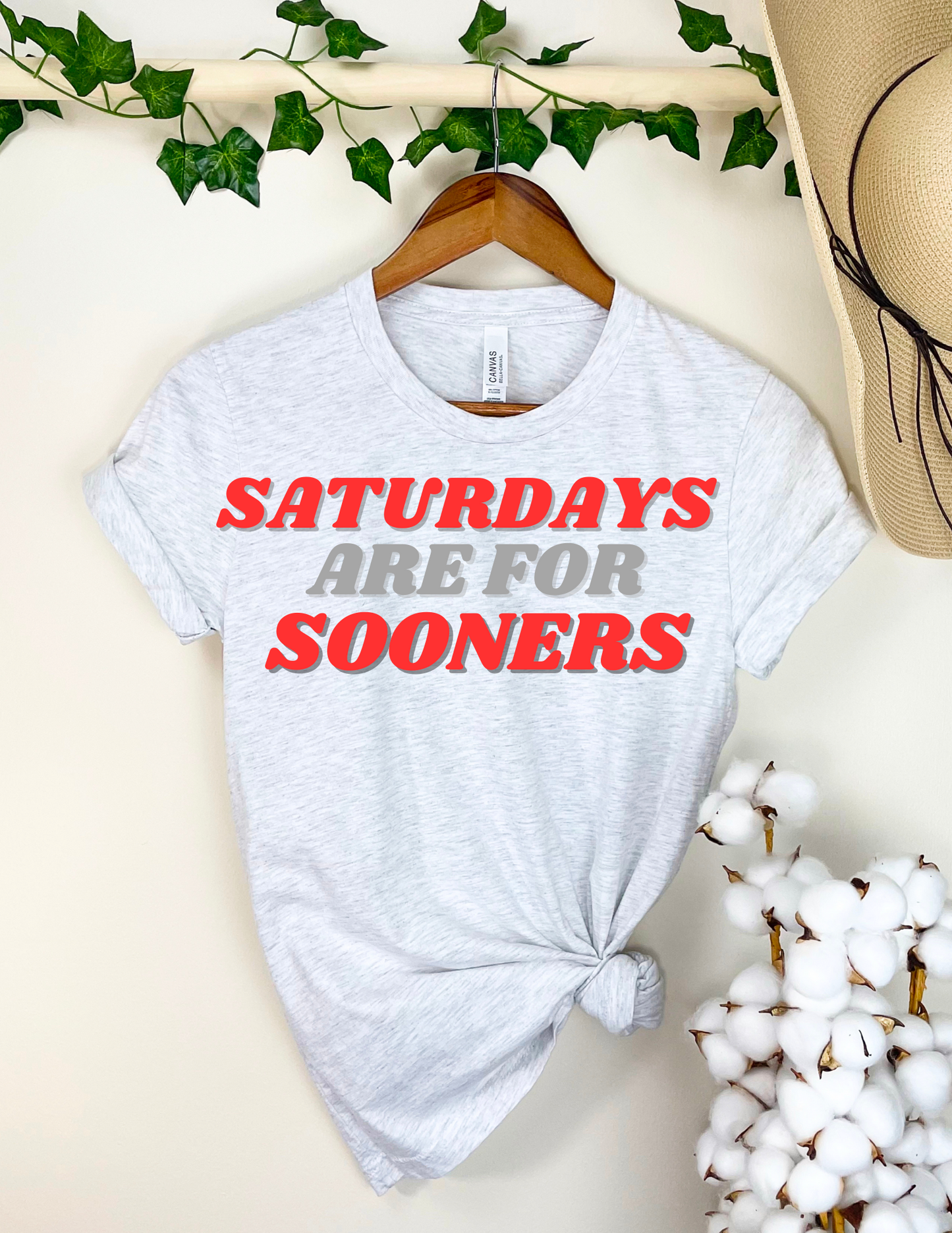 Saturdays Are For Sooners Graphic Tee