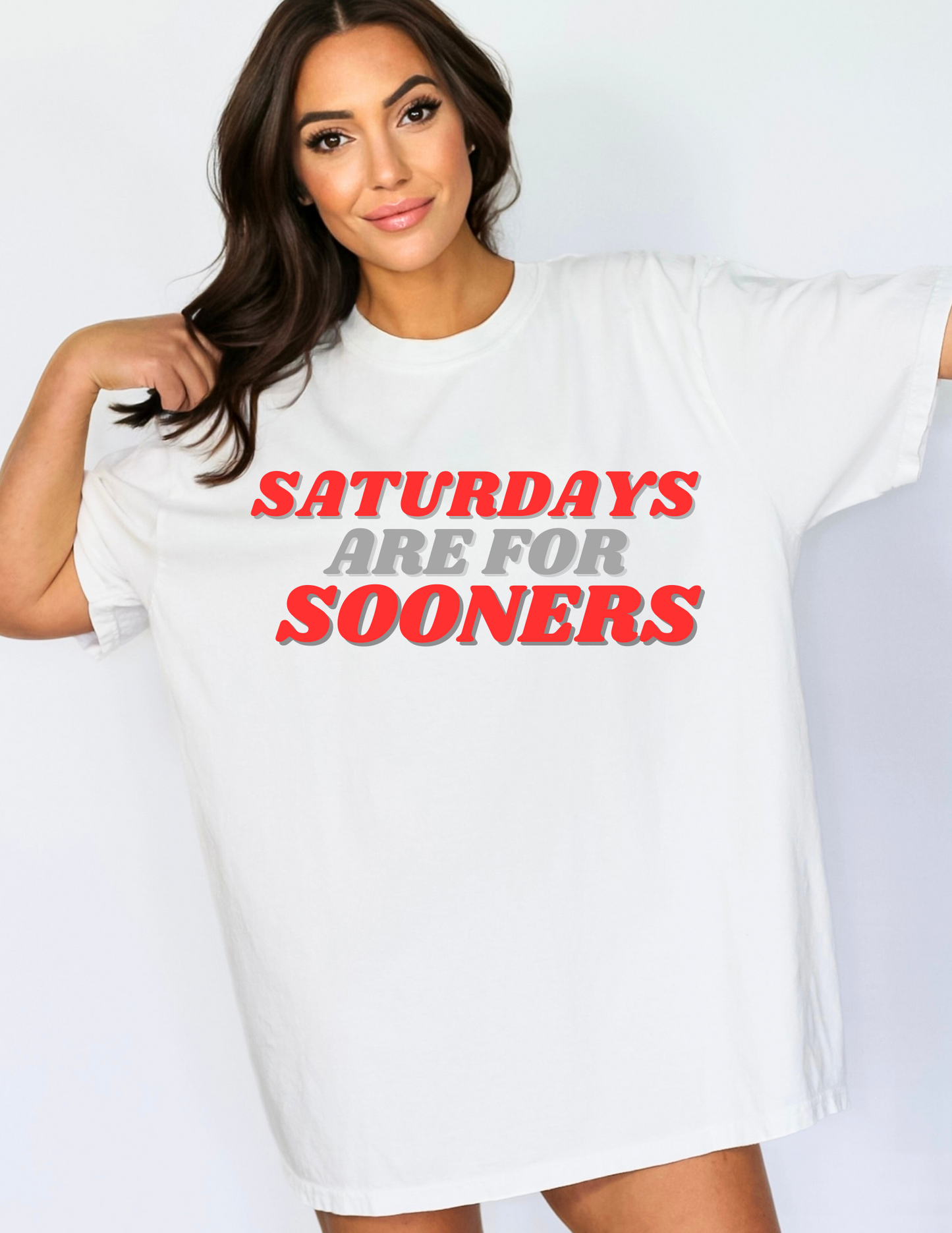 Saturdays Are For Sooners Graphic Tee