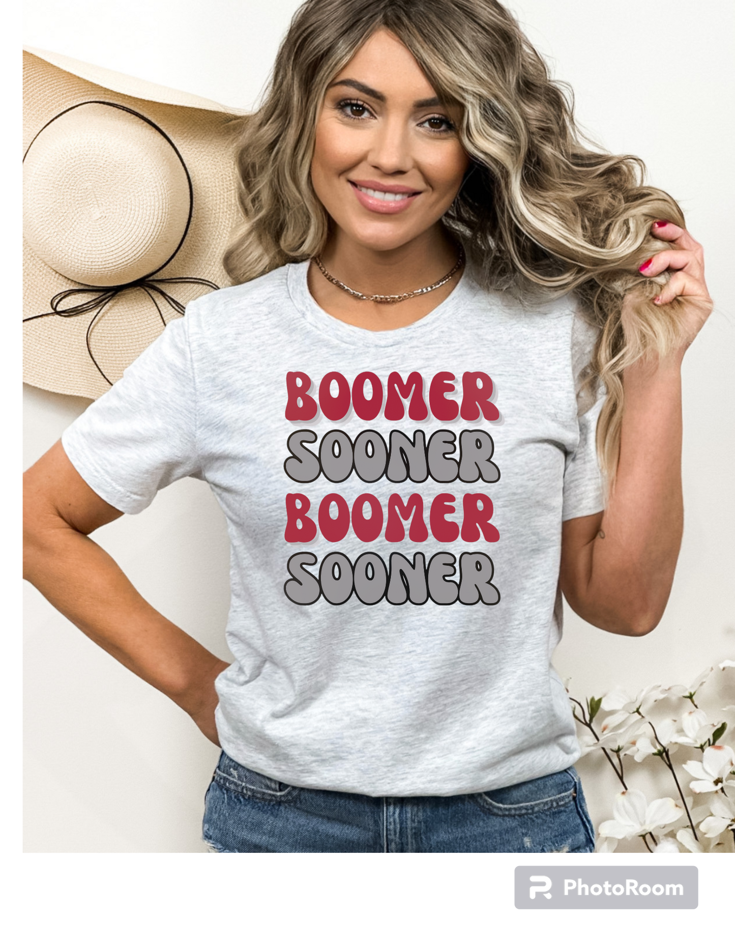 Boomer Sooner Ladies Graphic Tee