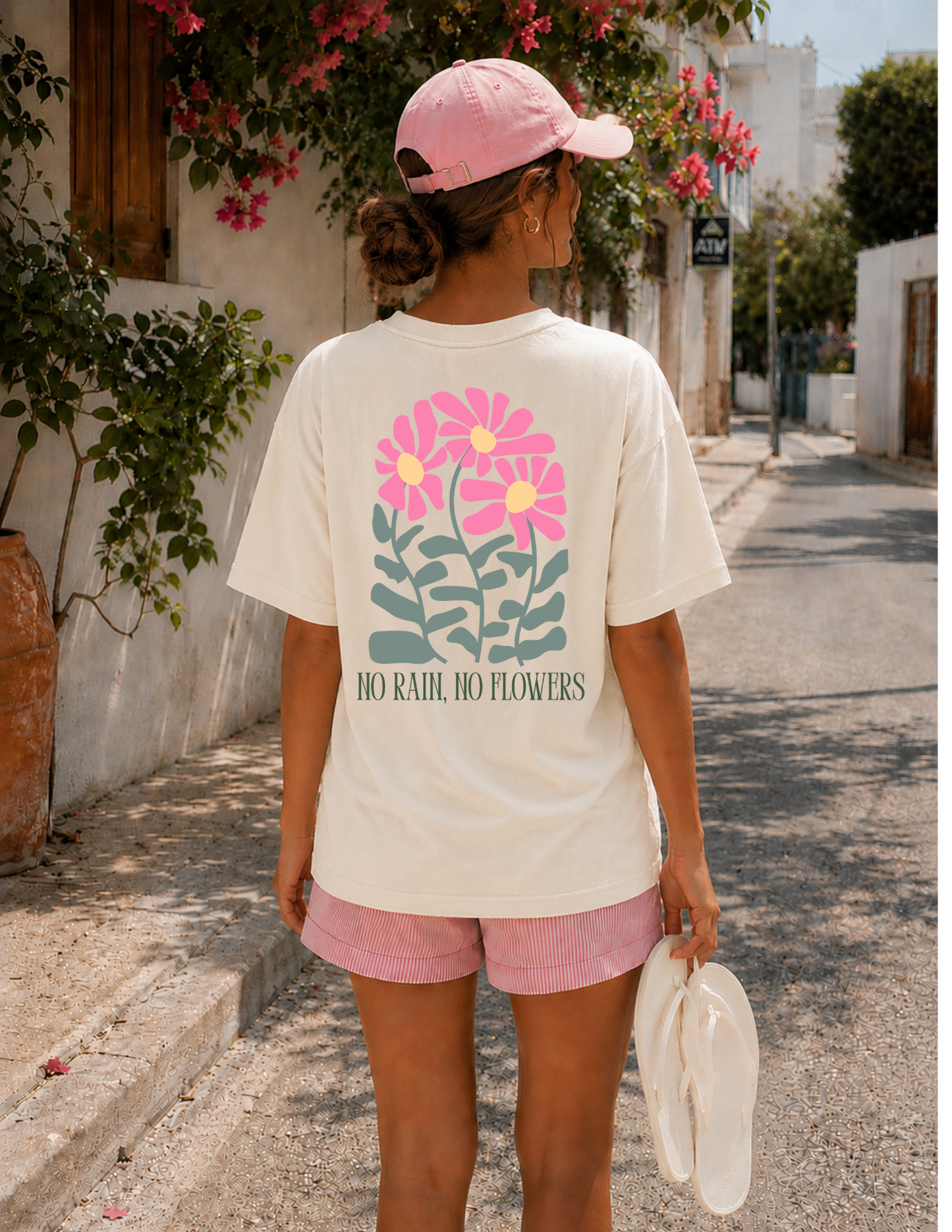 No Rain, No Flowers Graphic Tee