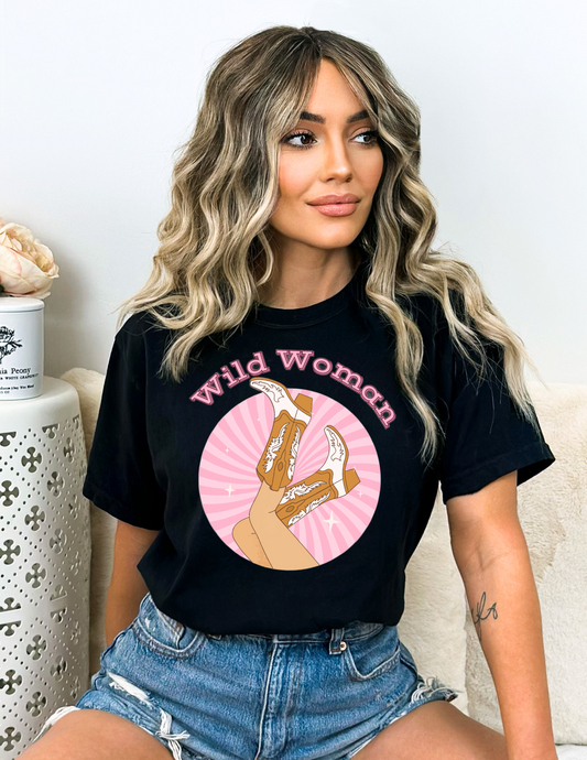 "Wild Woman" Graphic Tee