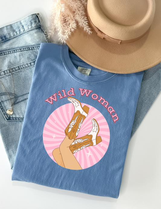 "Wild Woman" Graphic Tee