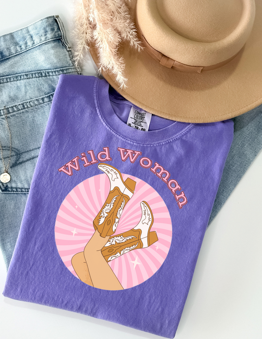 "Wild Woman" Graphic Tee