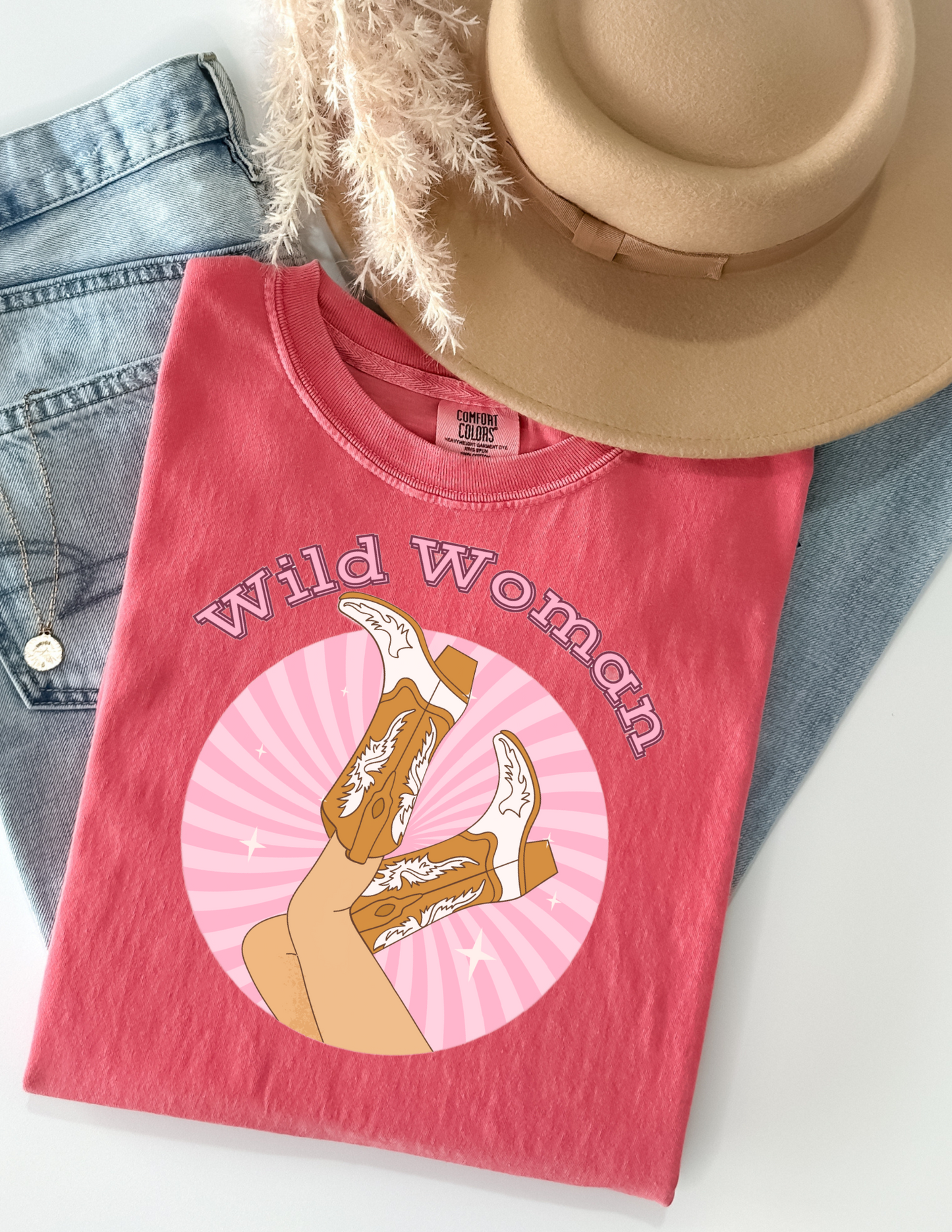 "Wild Woman" Graphic Tee