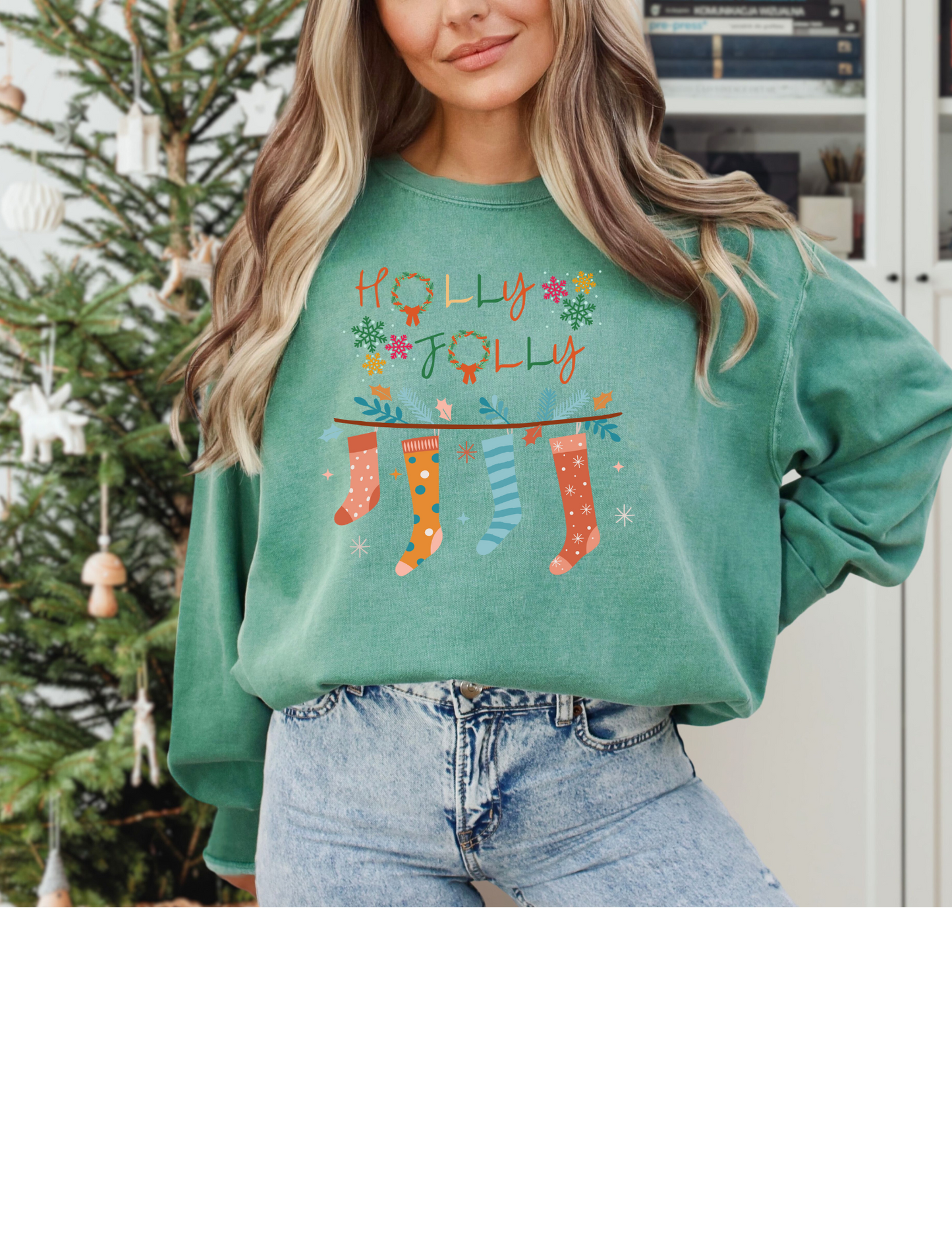 Holly Jolly Christmas Sweatshirt