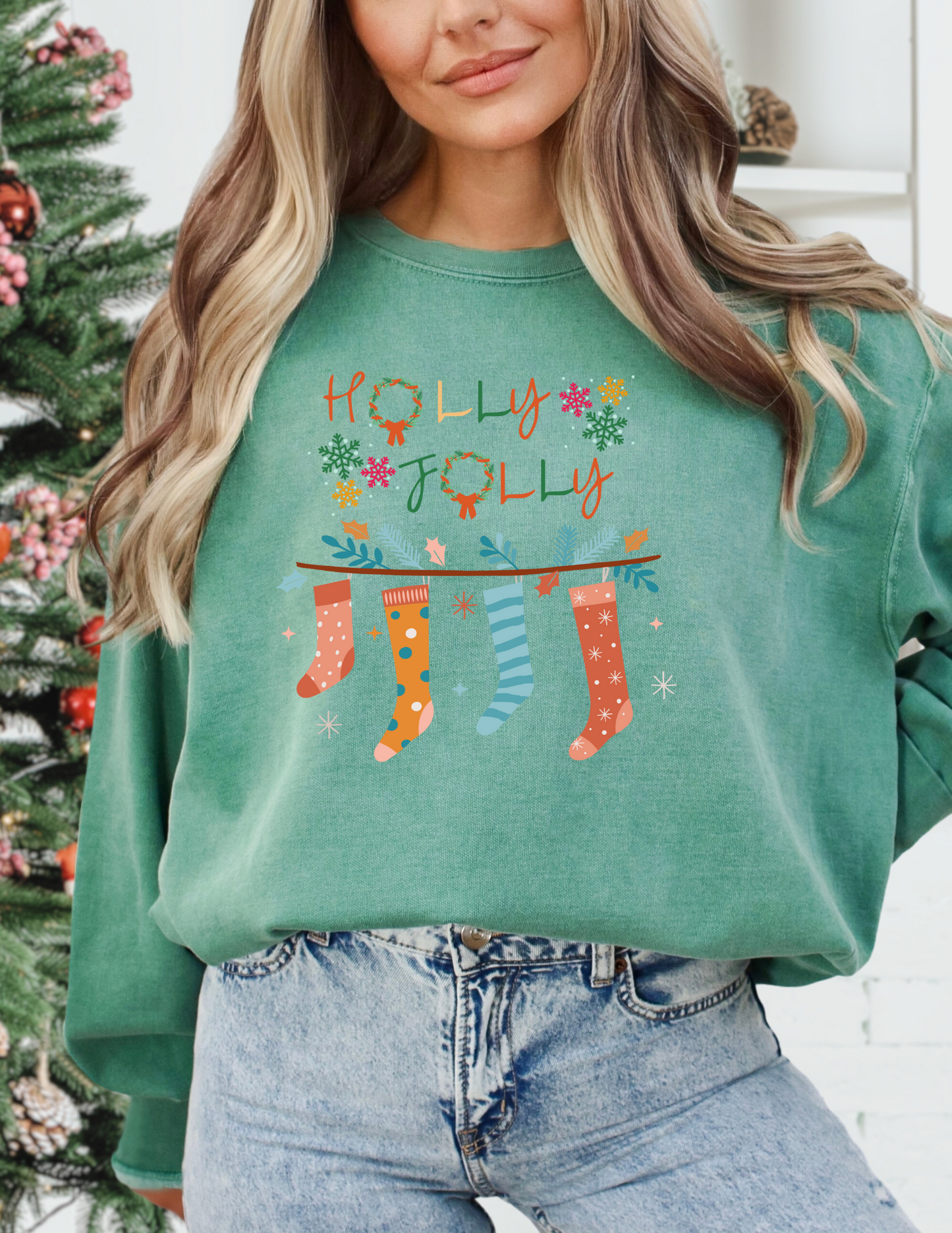 Holly Jolly Christmas Sweatshirt