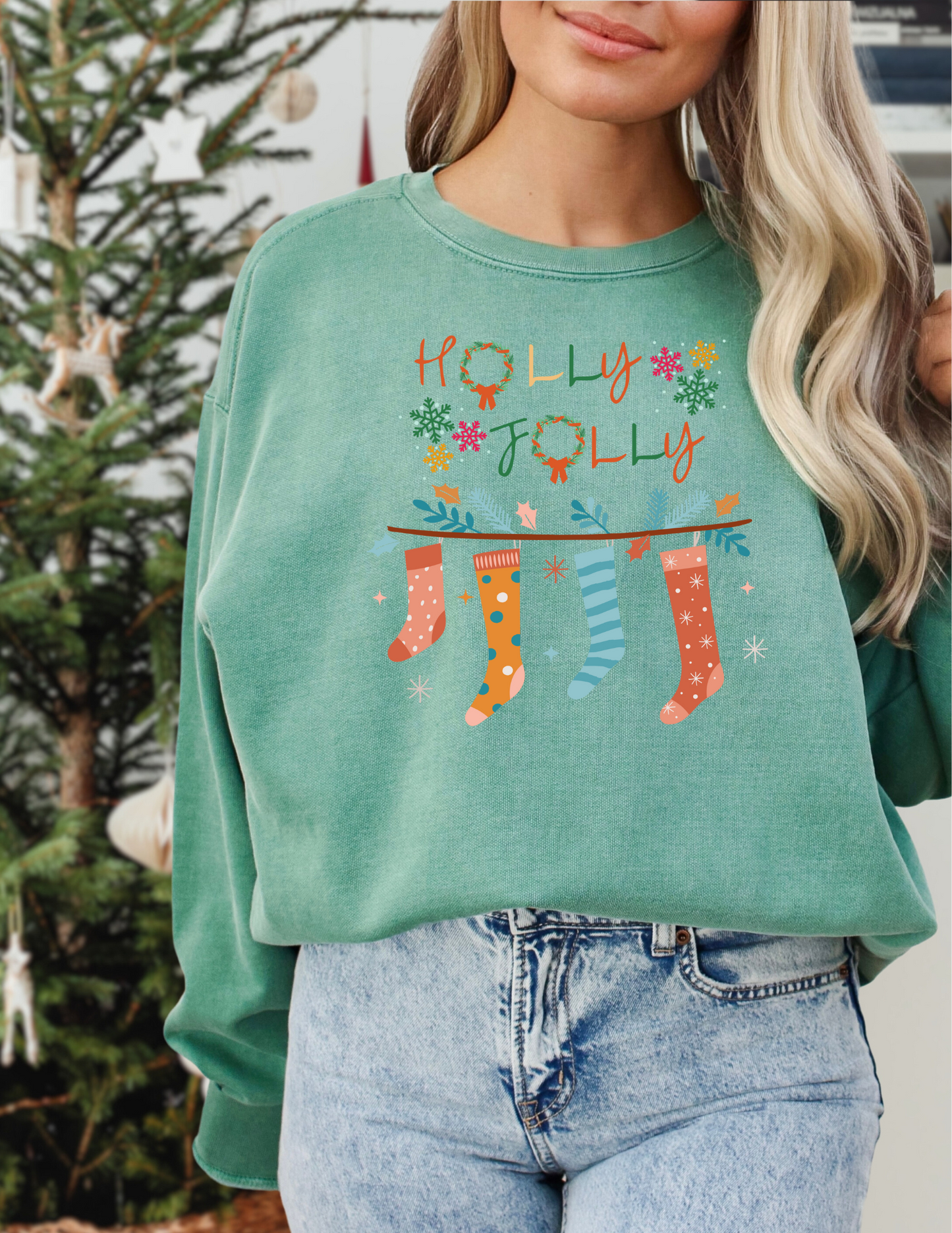 Holly Jolly Christmas Sweatshirt