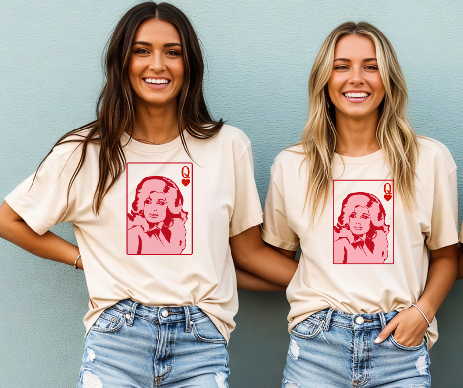 Queen of Hearts Dolly Graphic Tee