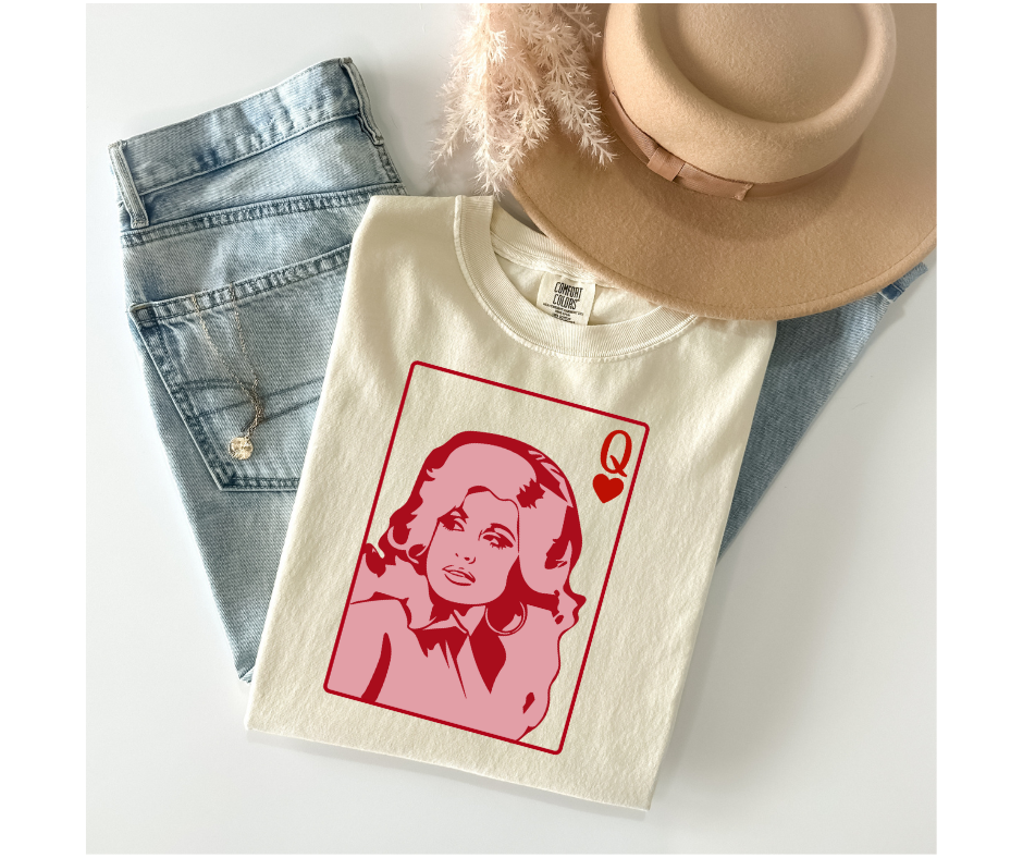 Queen of Hearts Dolly Graphic Tee