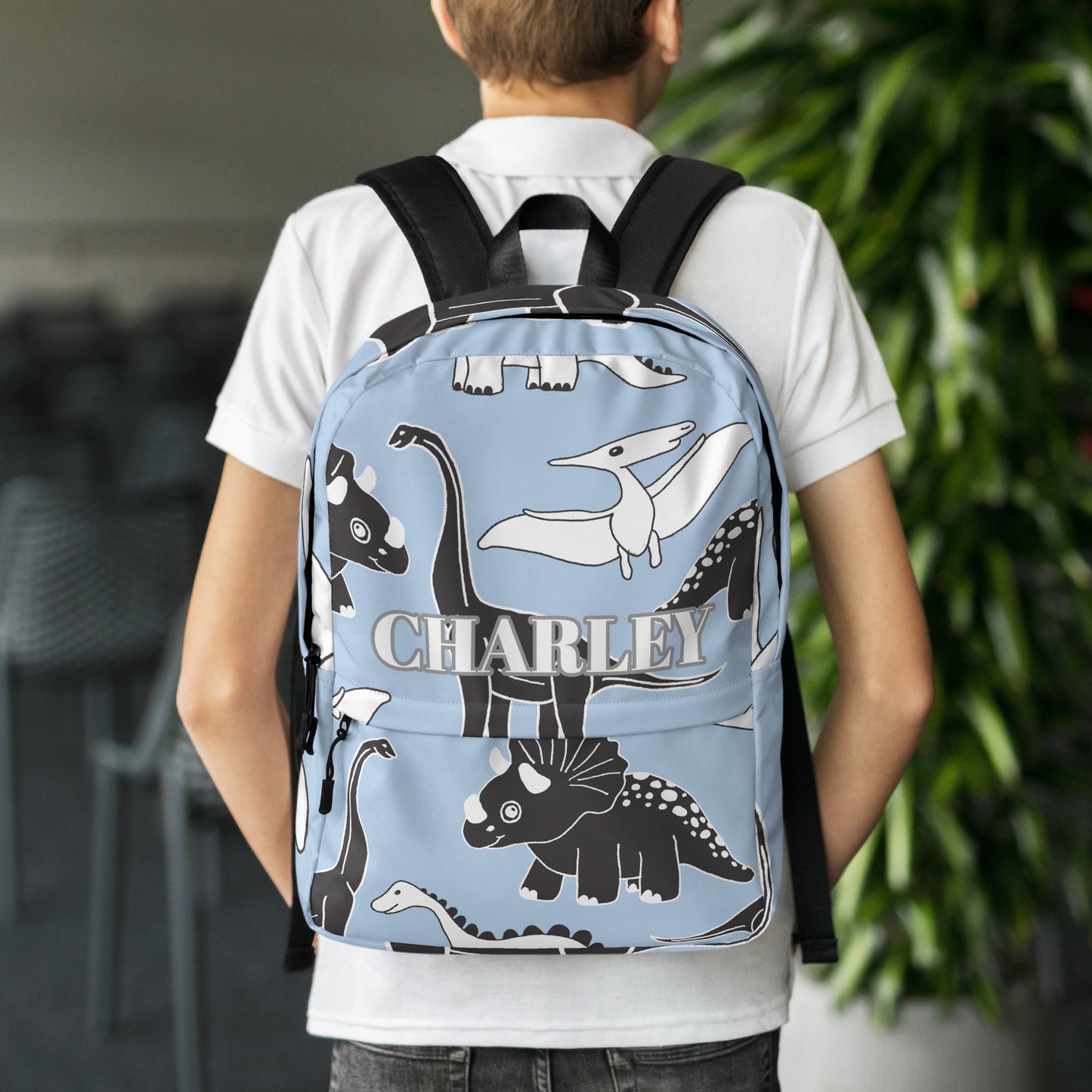 Personalized Dinosaur Backpack