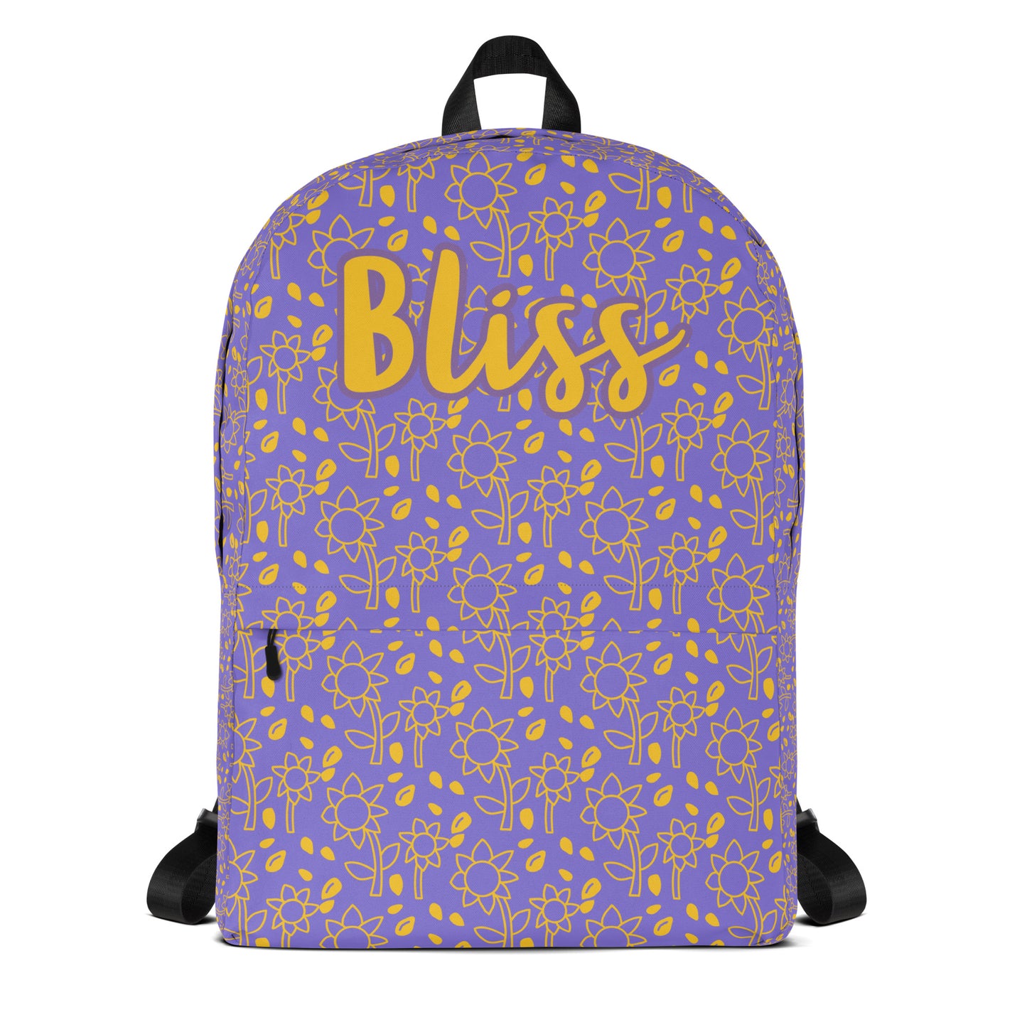 Personalized Floral Fields Backpack