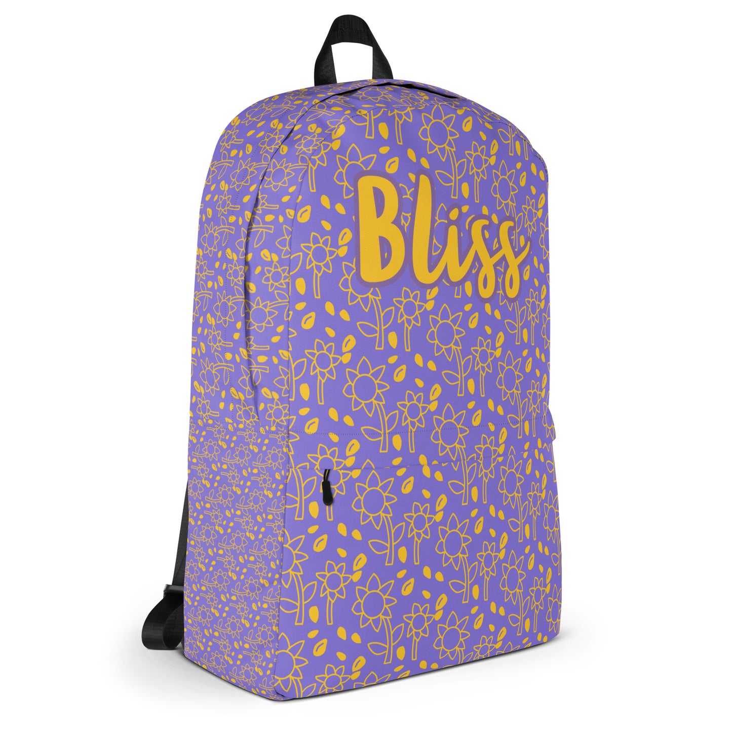 Personalized Floral Fields Backpack