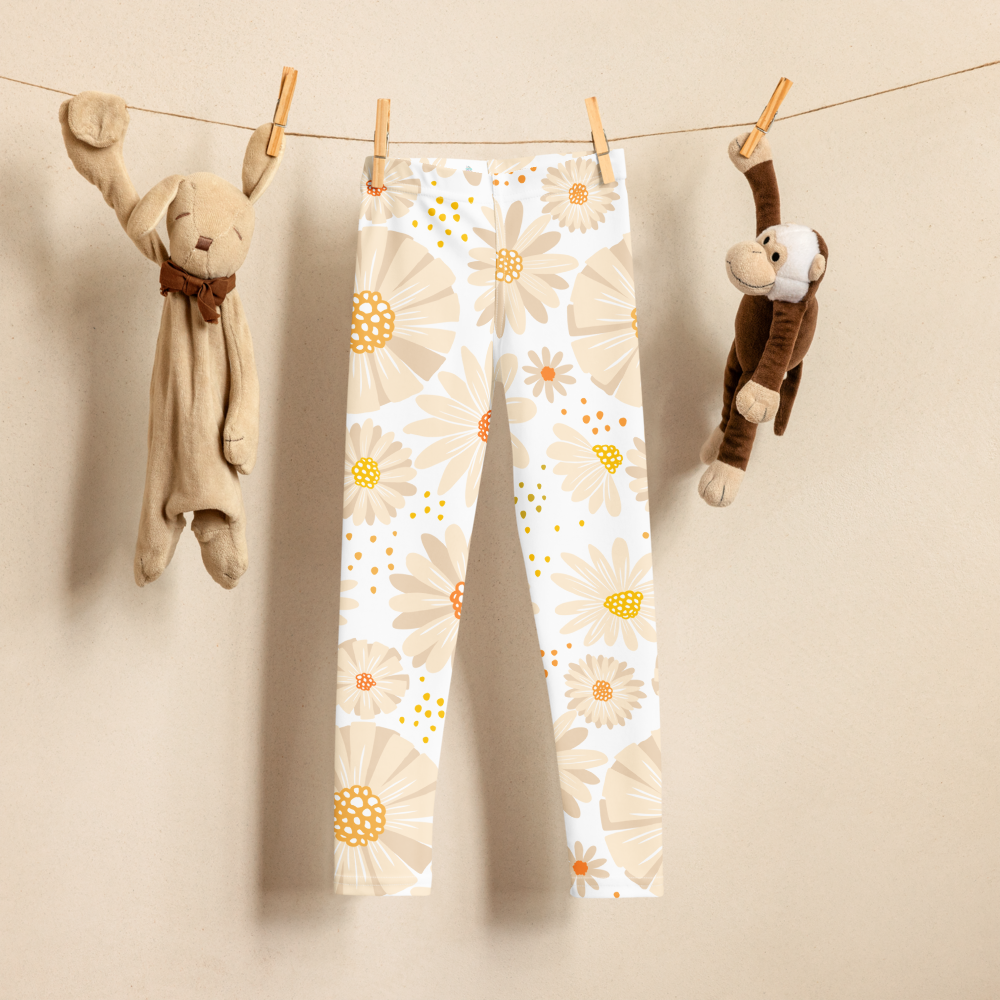 Sunflower Fields Girl's Leggings