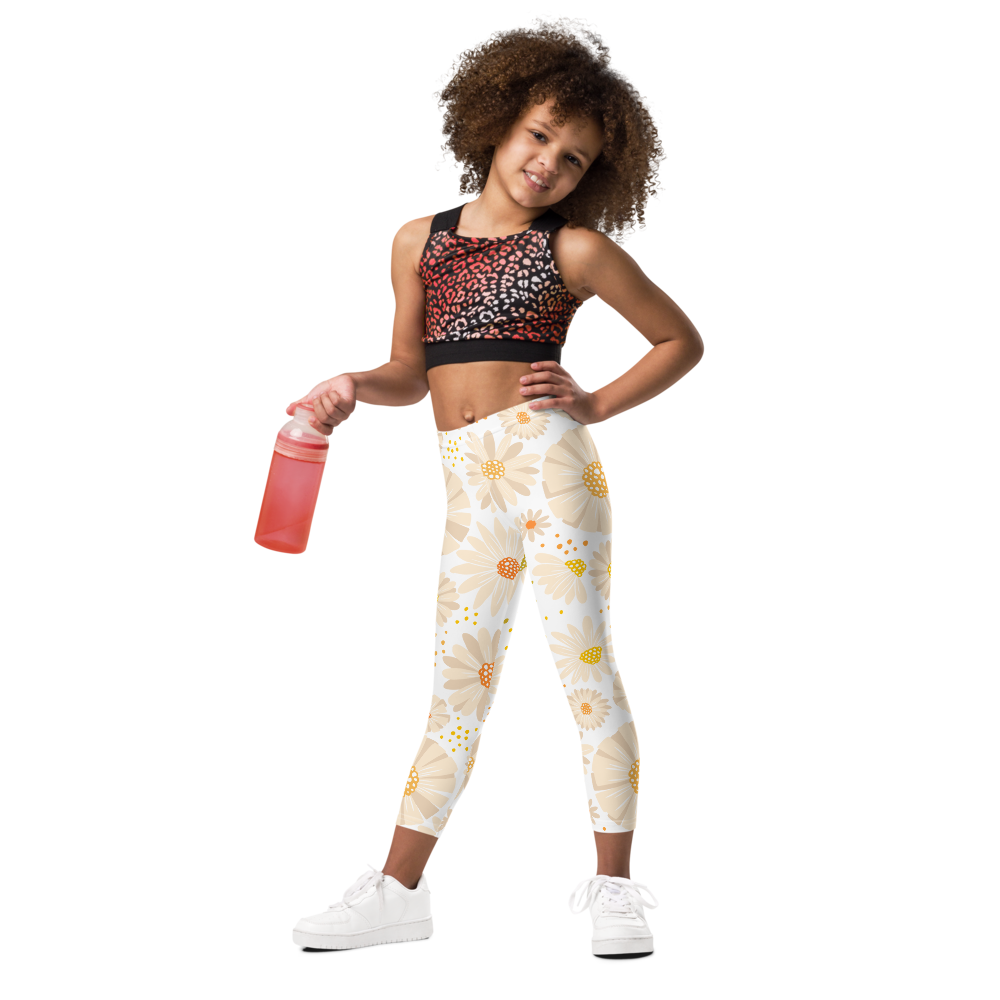 Sunflower Fields Girl's Leggings