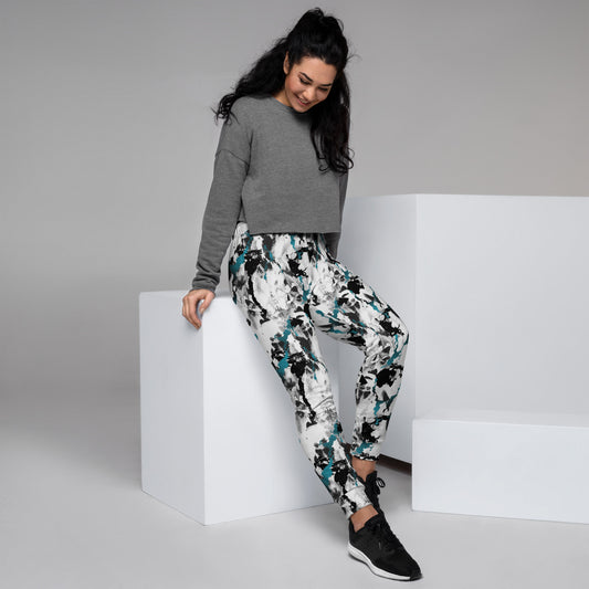 Splatter Paint Ladies Jogger Pants