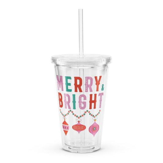 Merry & Bright Tumbler