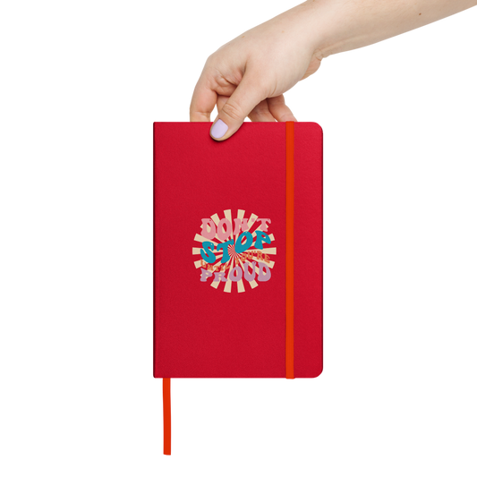 "Dont Stop Until You're Proud" Journal in Red