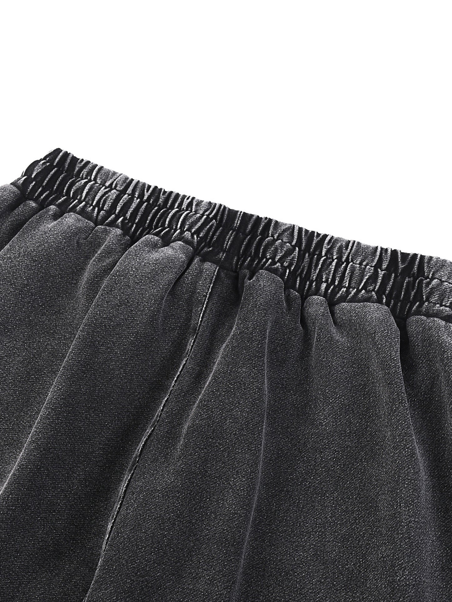“I can buy myself flowers” barrel jeans in black